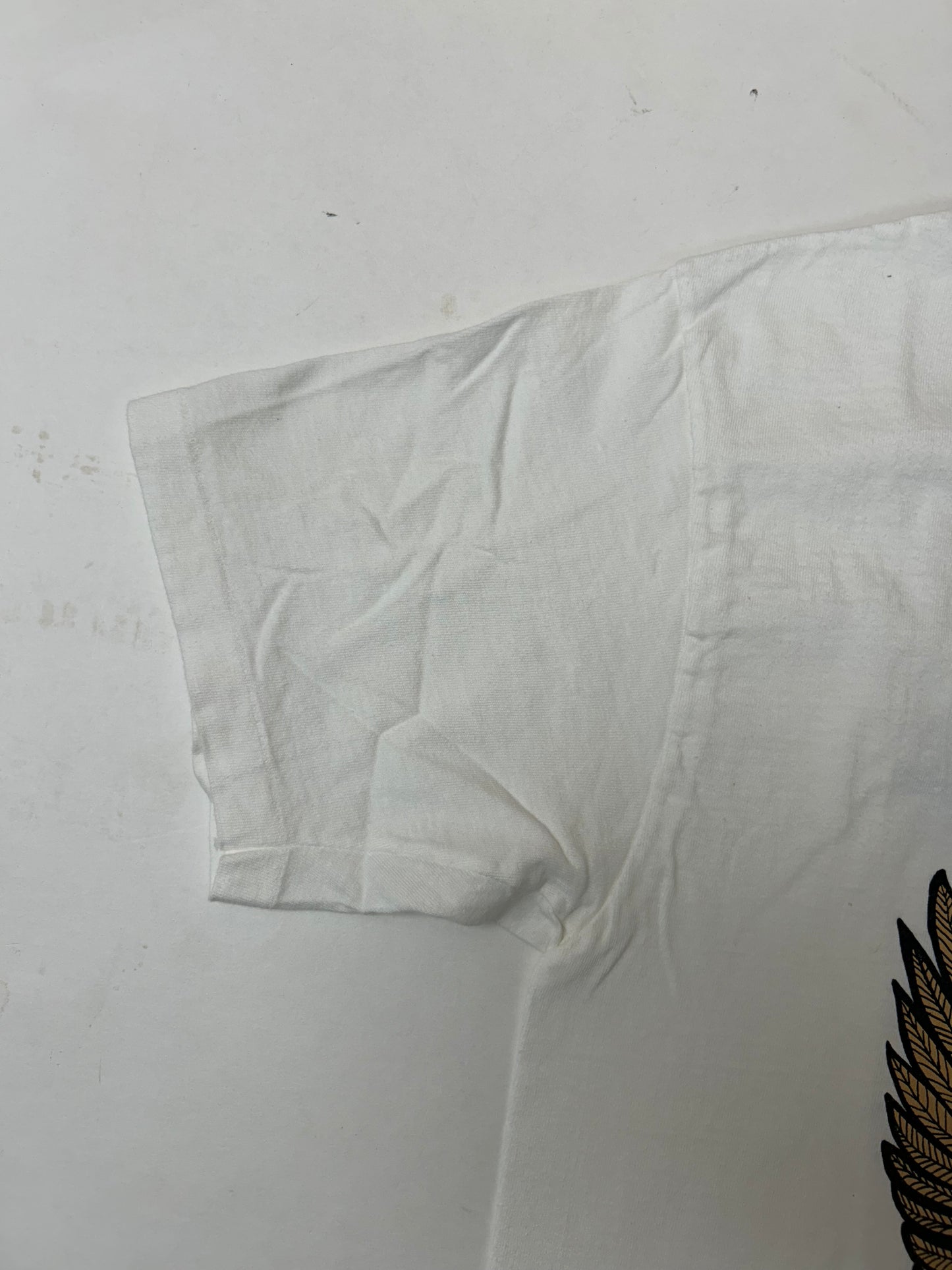 Vintage 1991 Operation Desert Storm Gulf War Victory We Are The Thunder We Are The Lightning Tee 20.5x29 Inches M/L Fit White