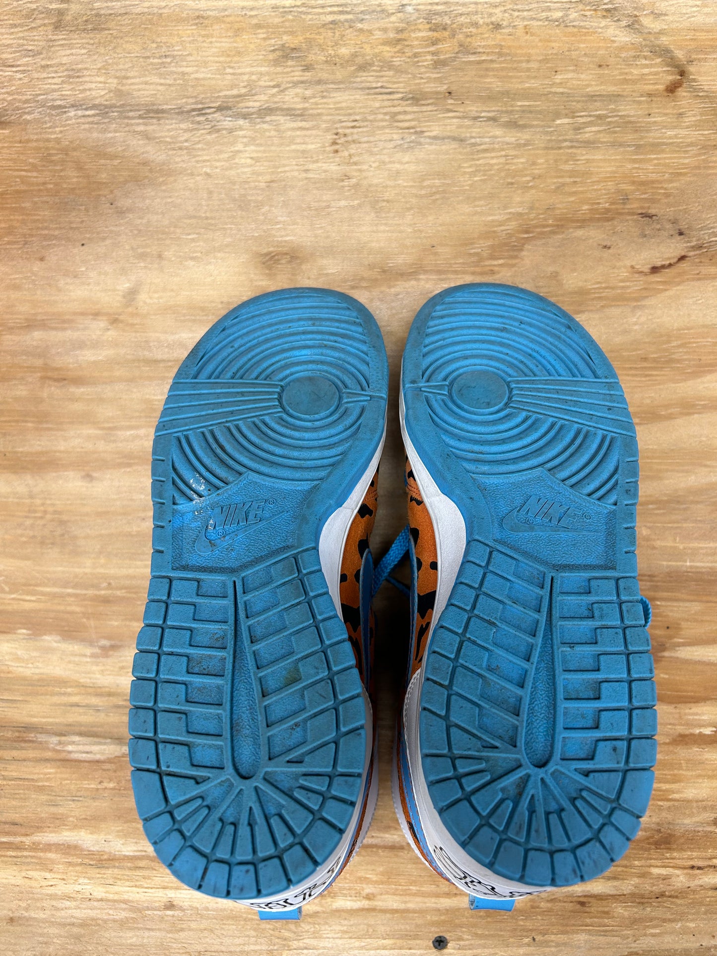 2009 Nike Fred Flintstone Big High QK Sneakers 9.5 370428841 Great Condition No Box As Is