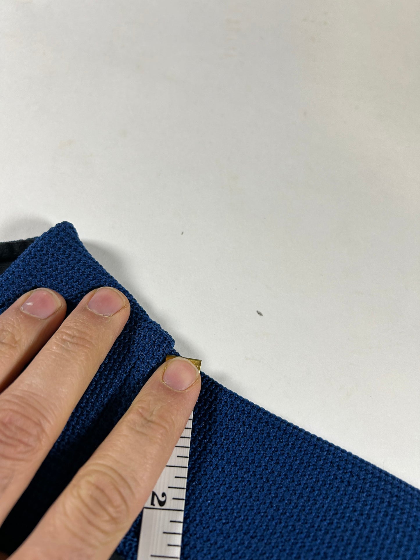 Spyder 1/4-Zip Knit Pullover Jacket Sweater Blue/Black Men’s XL 24.25x30.5 Inches F22