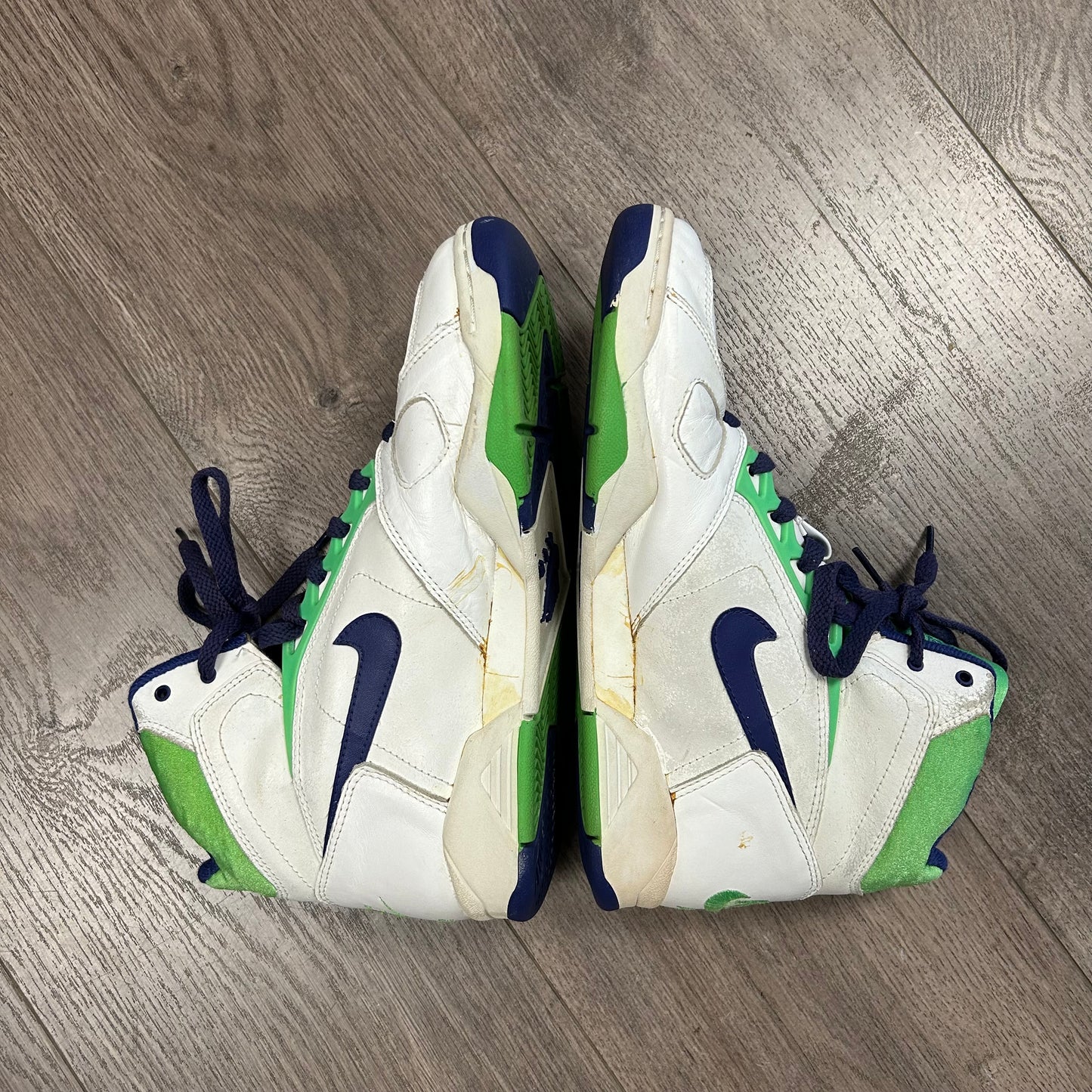 Vintage Nike Air Sabre Flight High 8.5 Basketball Sneaker 1991 As Is 910204 PF