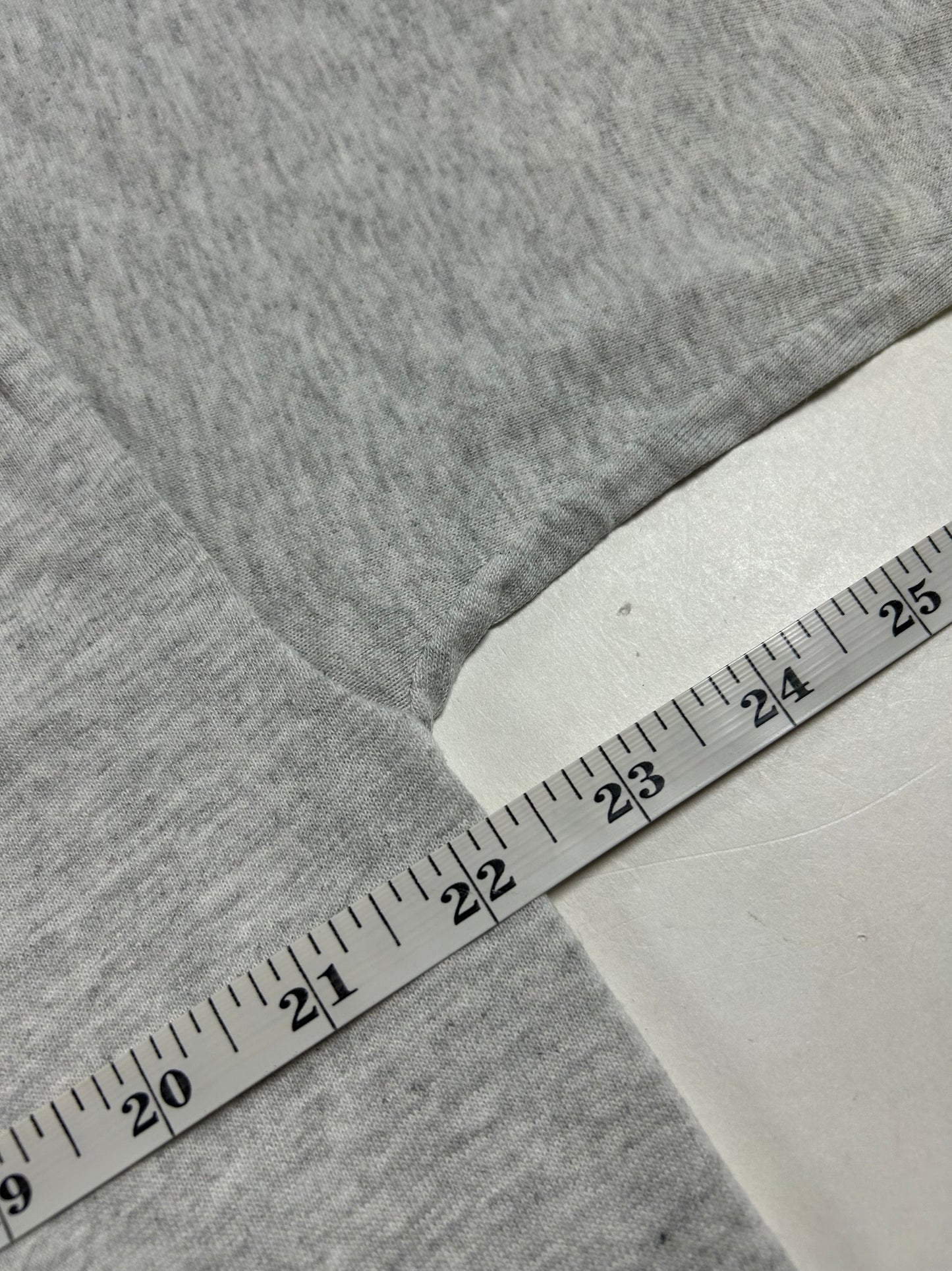 Vintage 90s Vans Logo Skate Brand Shirt Heather Gray Skateboarding Large 22.25x29.5 Inches