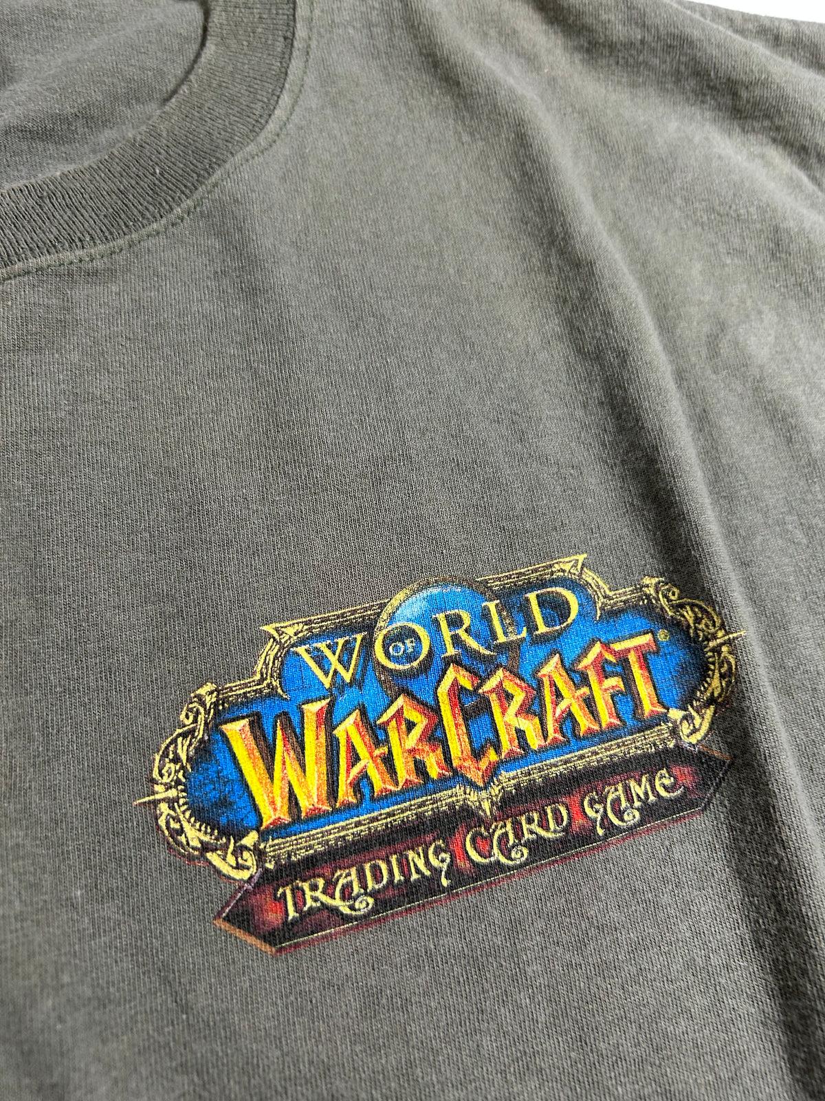Vintage 2008 World Of Warcraft Trading Card Game Servants Of The Betrayer Promo Tee XL