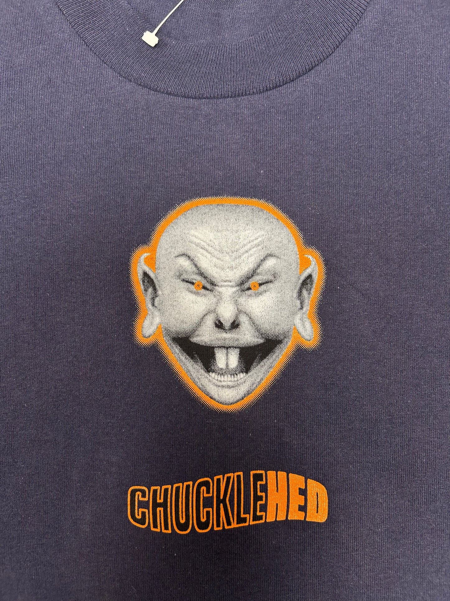 Vintage 1996 Hedcase Chucklehed Graphic EMC2 Tee Made in USA Clean Large 21.75x30.25 Inches