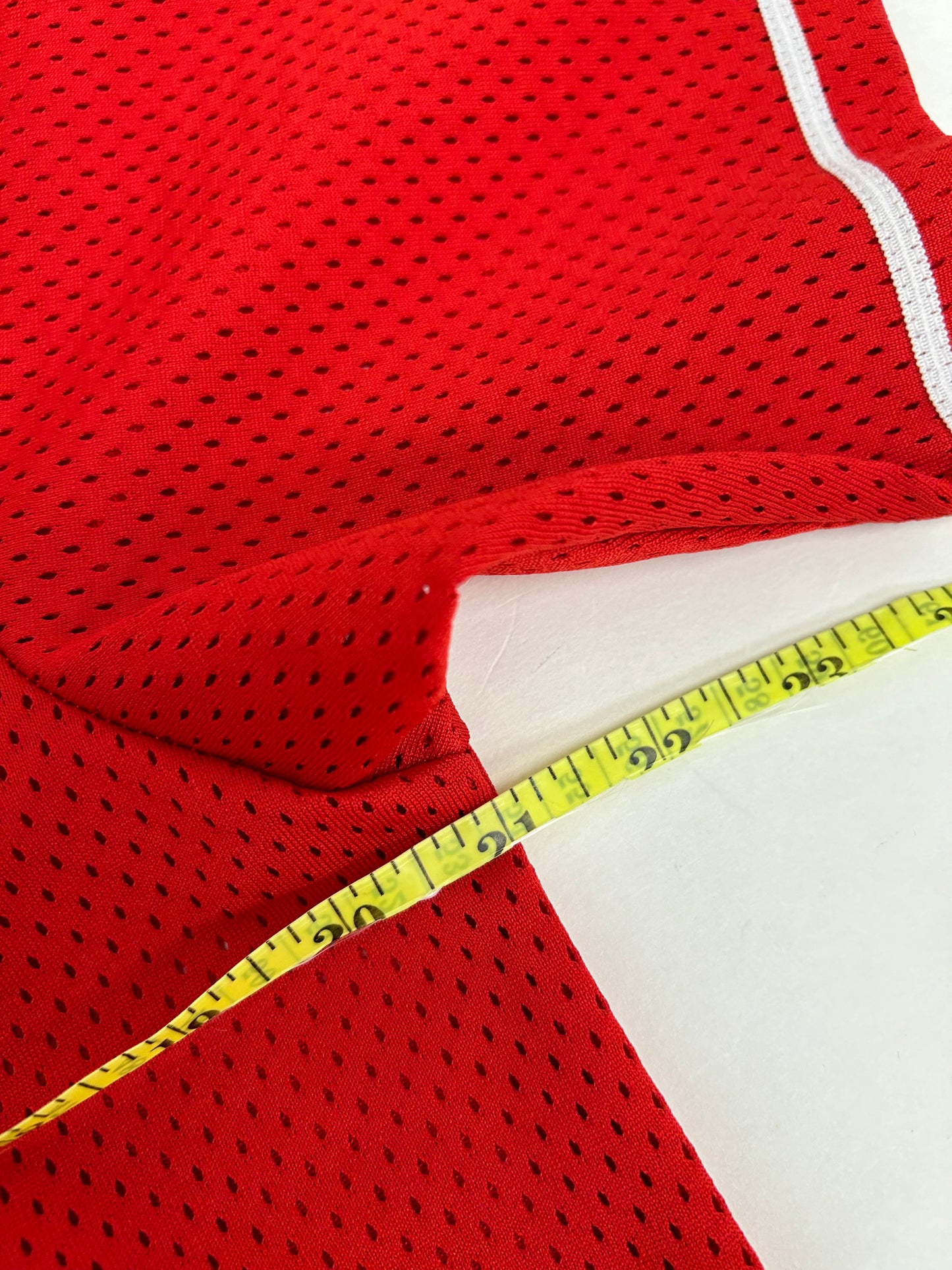 HUF Button-up Jersey Red Embroidered H Logo Short Sleeve Men’s Small 21x28.75 Inches