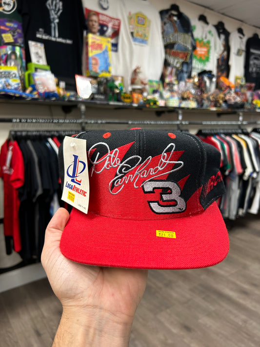 Vintage Dale Earnhardt Shark Tooth Hat NWT By Logo Athletic NASCAR Cap Brand New