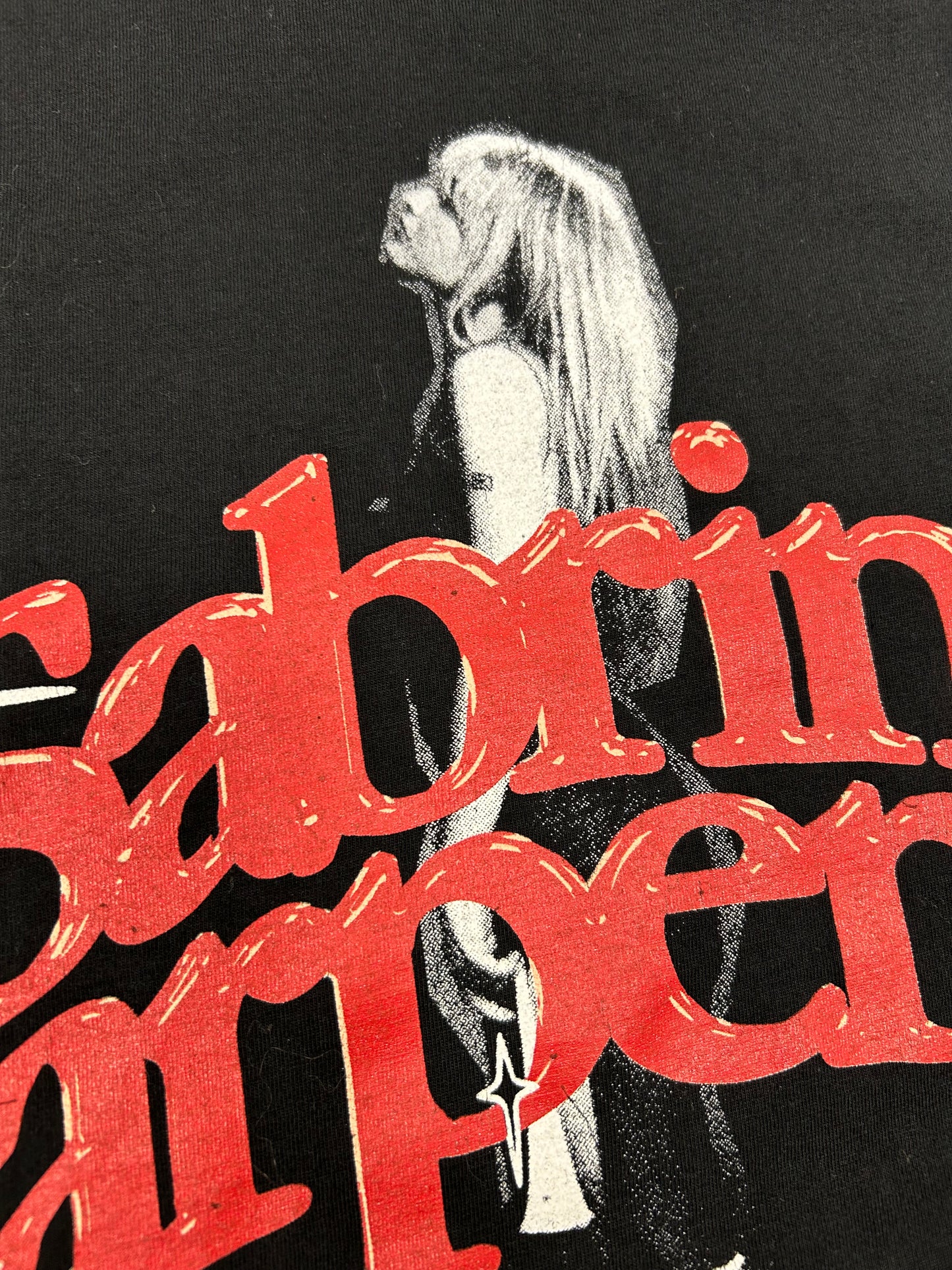 Sabrina Carpenter SC Offical Graphic Tee Women’s Large 19x27.5 Inches