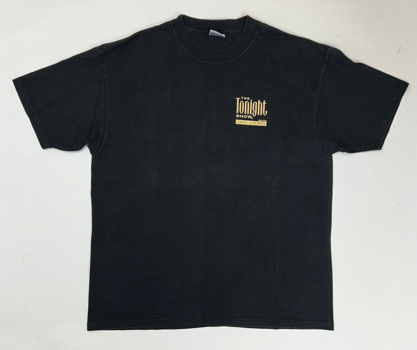 Vintage The Tonight Show With Jay Leno TV Promo Tee XL 23.75x30.25 Inches