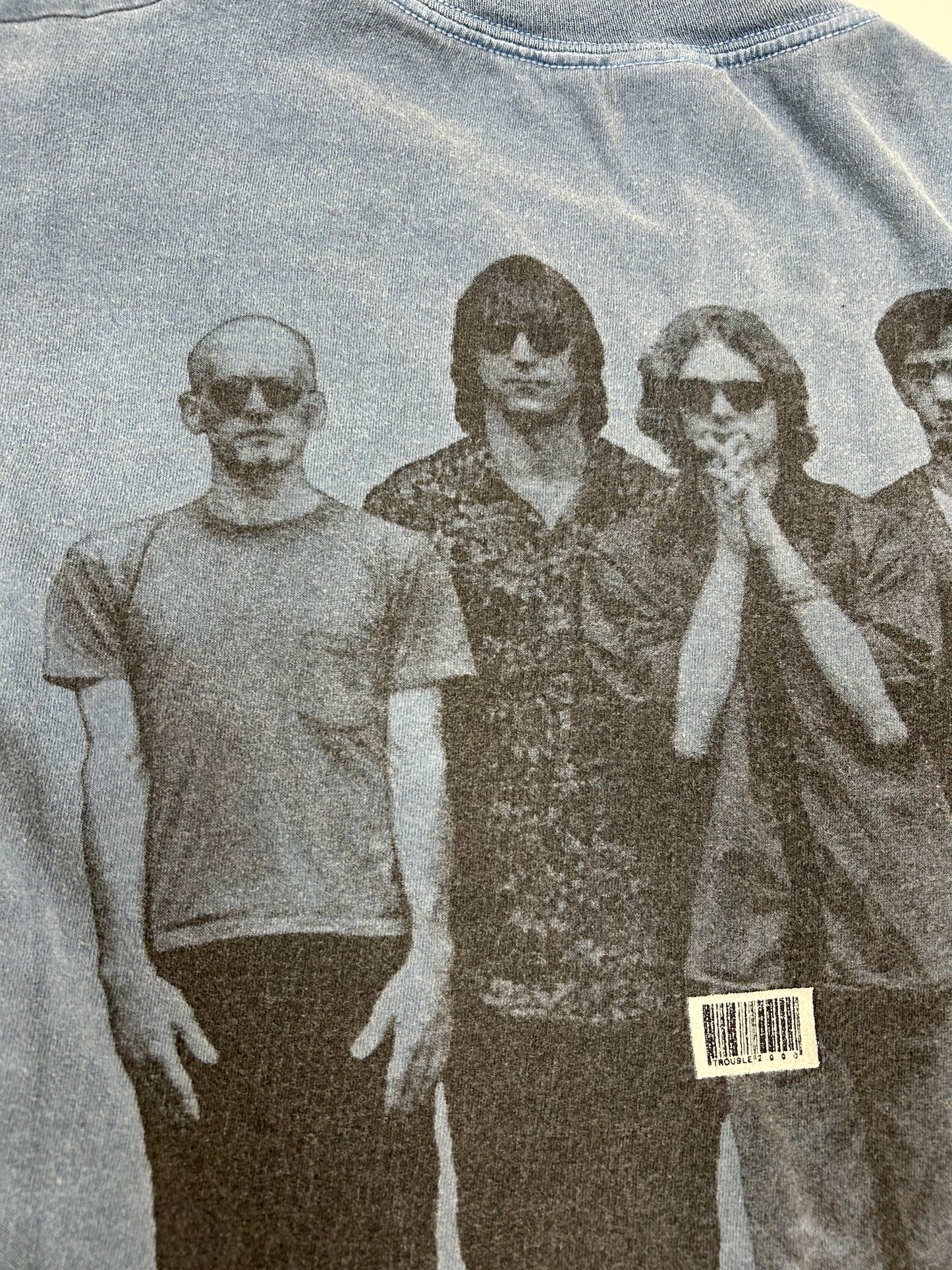 Vintage R.E.M. Monster Cool Music Band Tee 1993 1994 REM XL 23x29.25 Inches Blue As Is