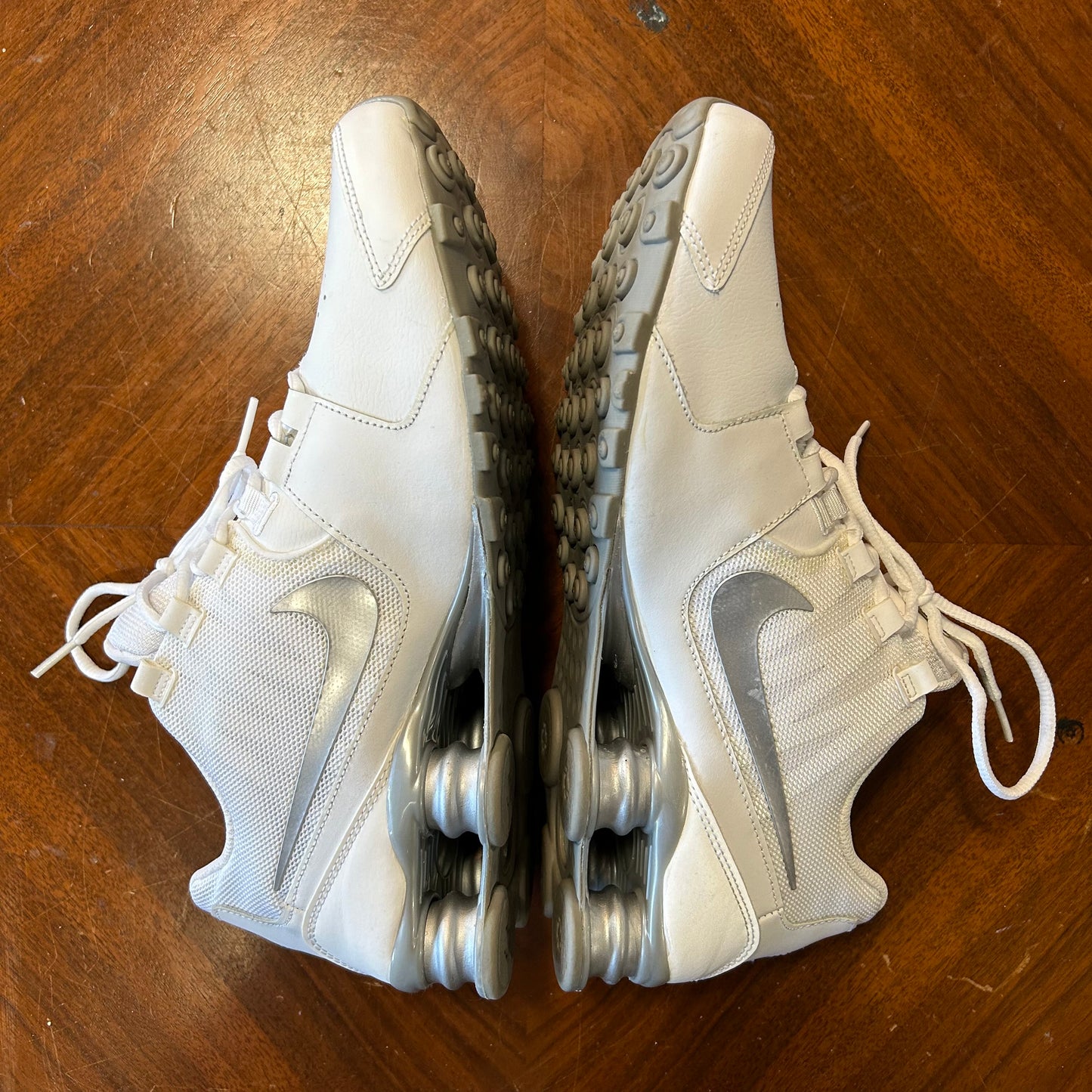 Nike Shox Avenue White 833584-100 2016 As Is No Box Good Condition