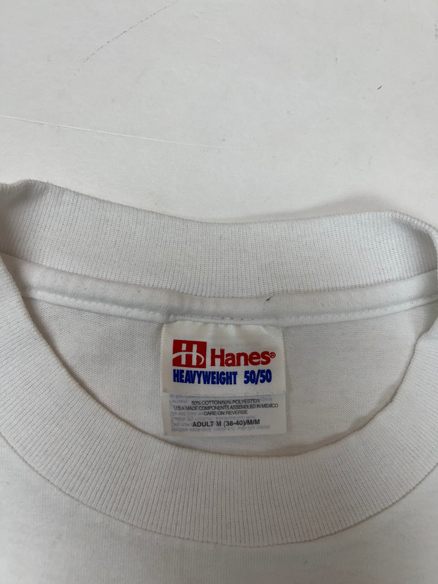 Vintage 00s Dog Print Tee Medium 20.25x26.75 Inches As Is White