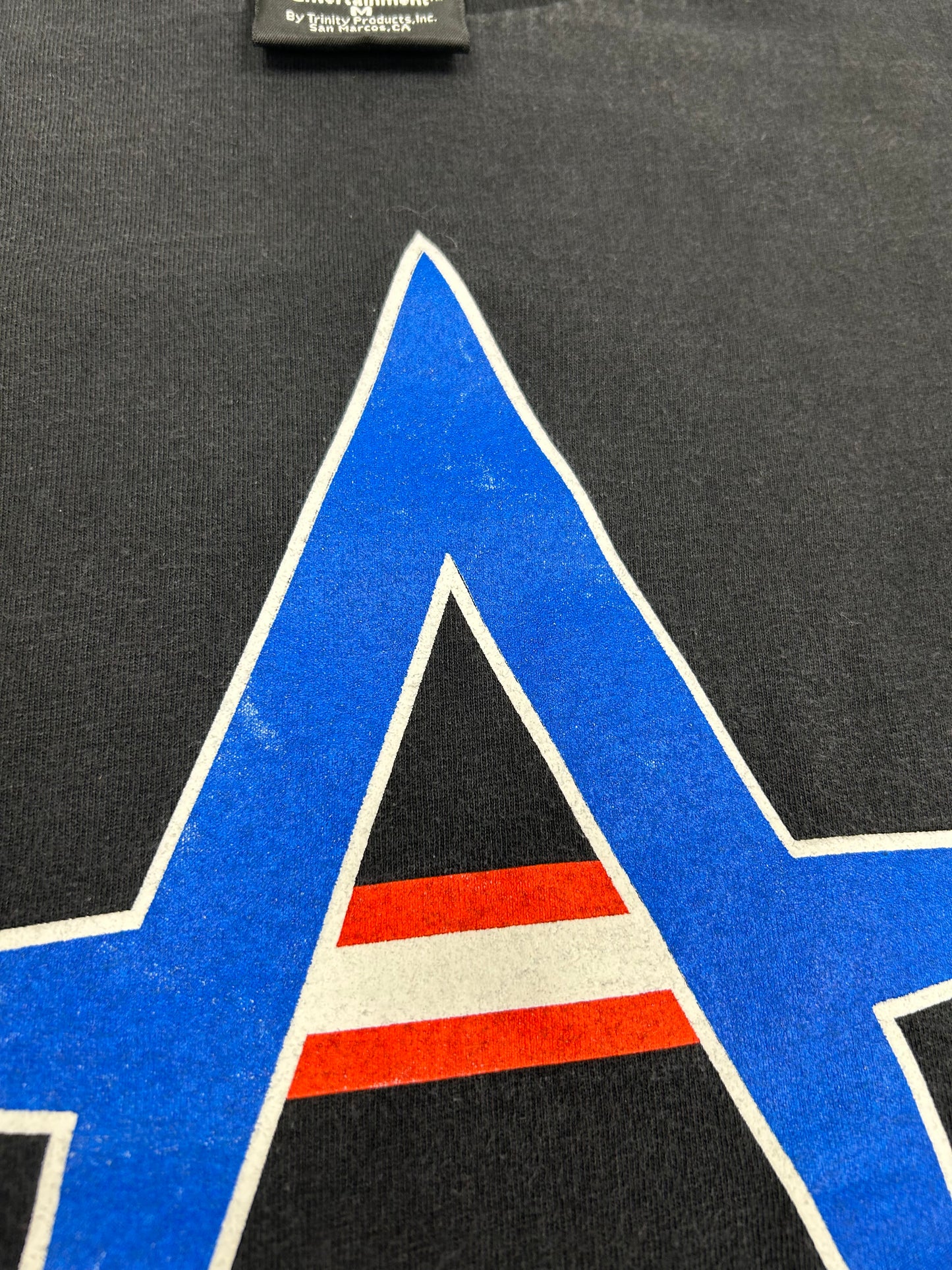 Vintage Kurt Angle America Needs A Hero Wrestlemania 21 2005 WWE Wrestling Tee Medium 19.75x27.5 Inches