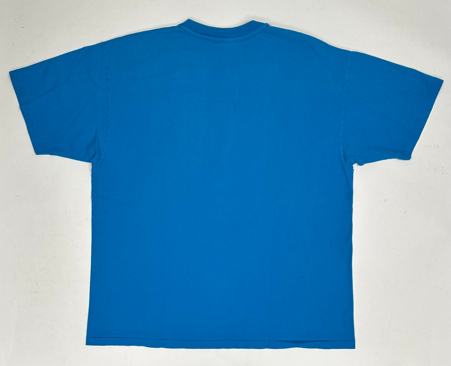 Vintage The Flintstones Movie Promo 1994 Tee Blue Size XL 23.75x29 Inches