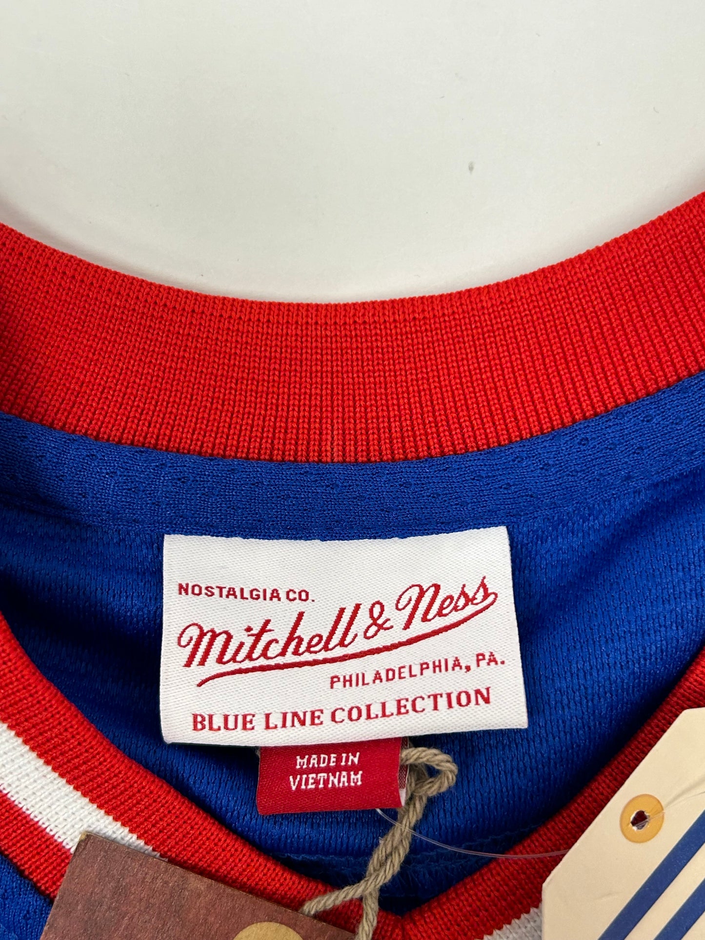 Mitchell & Ness Adam Graves New York Rangers 1993-94 Stanley Cup Jersey New S/M About 18.25x26 Inches