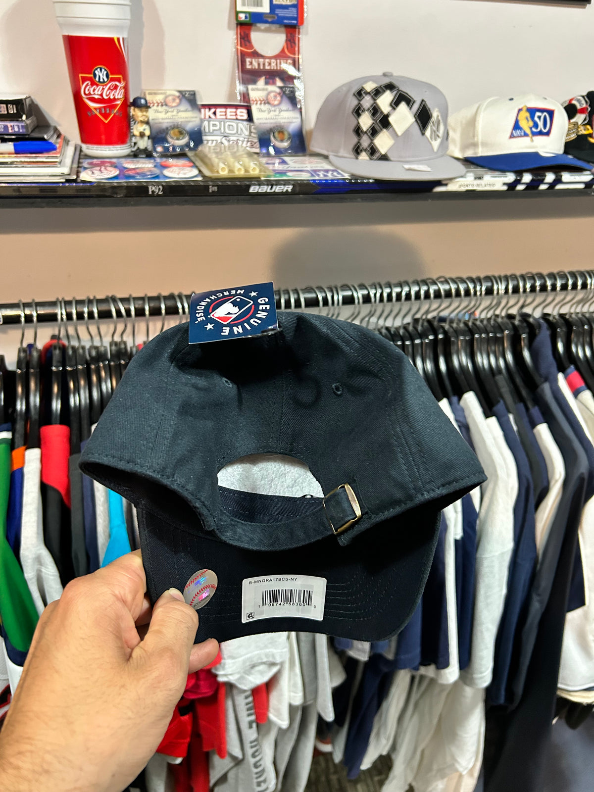 New York Yankees MLB Baseball Women's Hat Cap Adjustable Gem Sparkle Brand New