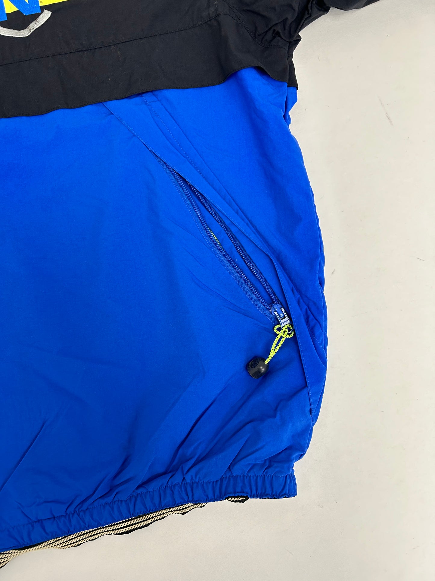 Nautica Competition Zip Up Windbreaker Jacket XL/L Fit 27.25x27.5 Inches As Is