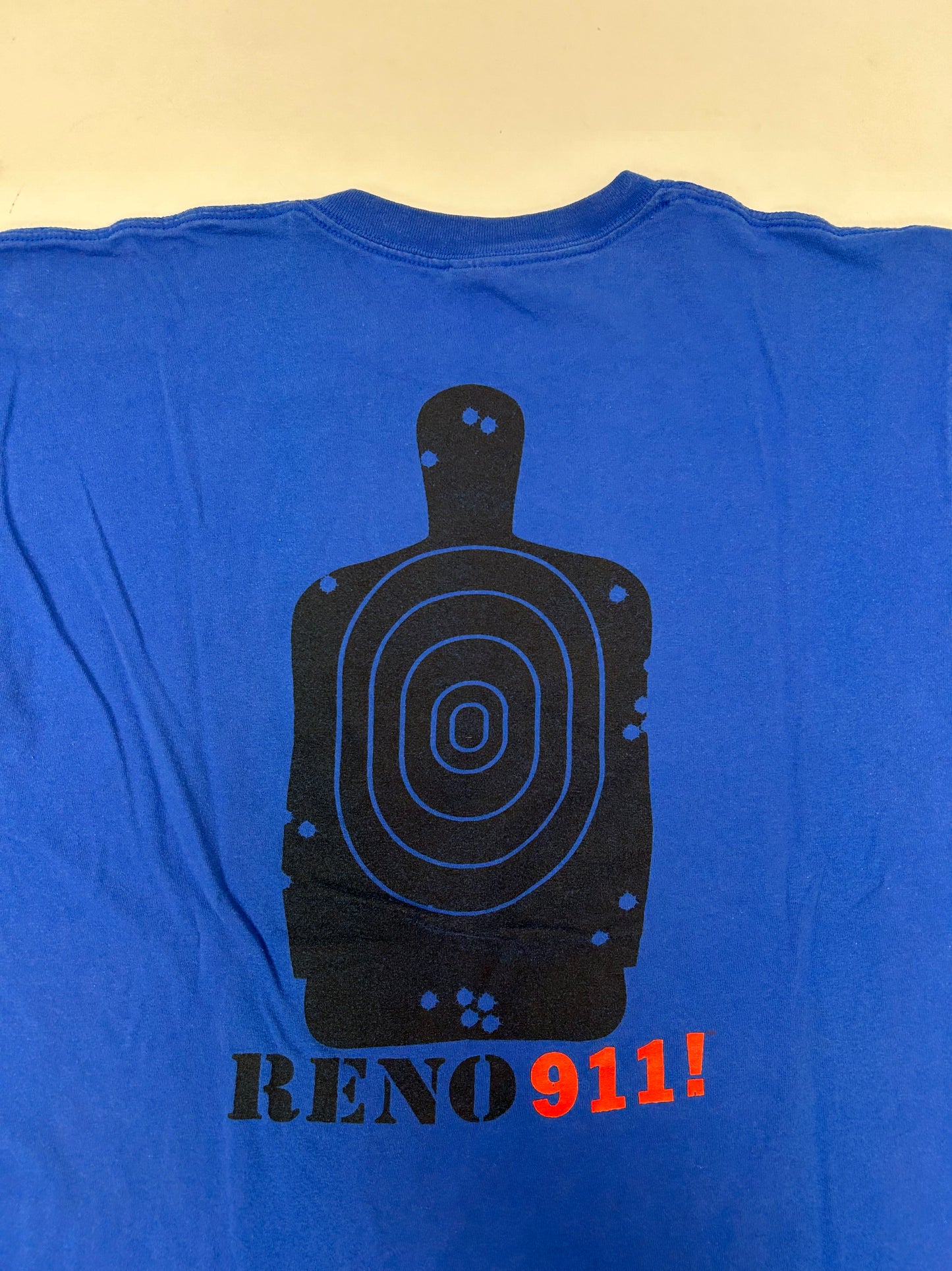 Vintage 2004 Reno 911! Reno’s Finest Comedy Central TV Show Promo Tee Large 21.75x28.5 Inches