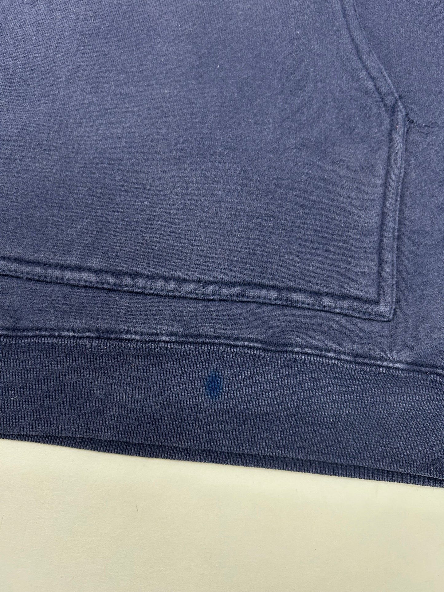 Vintage 00s Reebok New Jersey Nets NBA Hooded Sweatshirt Medium 23.25x26.5 Inches Worn Navy