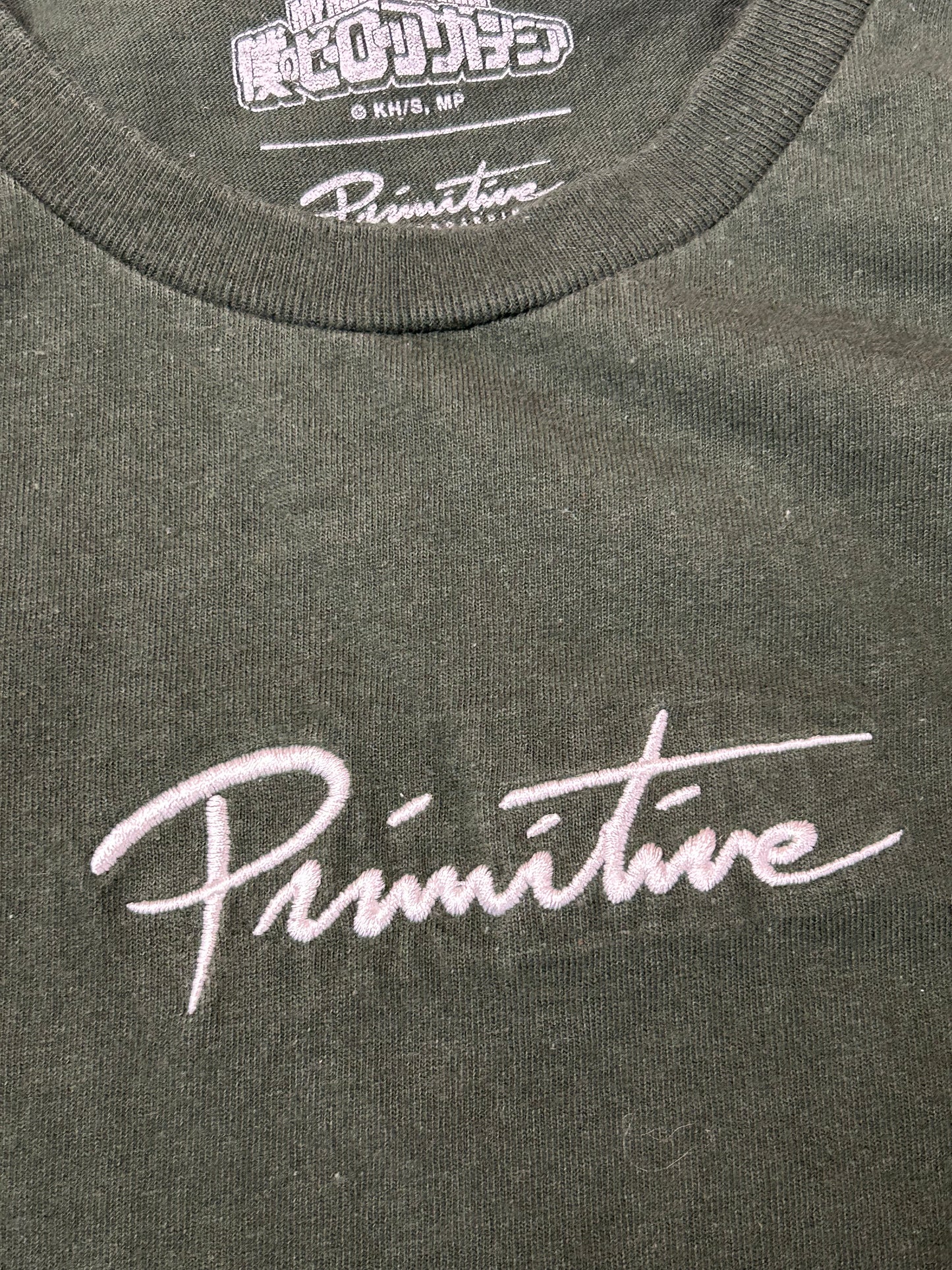 Primitive Skateboards X My Hero Academia Anime Tee Large 21.75x28 Inches