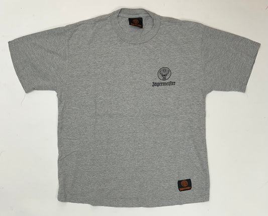 Vintage Jagermister Alchol Brand Promo Tee Large 21.5x26.5 Inches