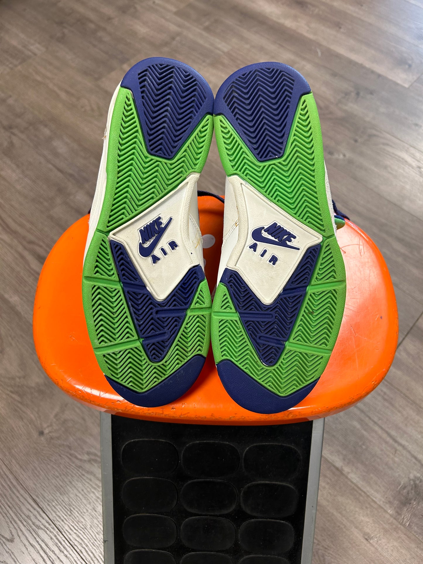 Vintage Nike Air Sabre Flight High 8.5 Basketball Sneaker 1991 As Is 910204 PF