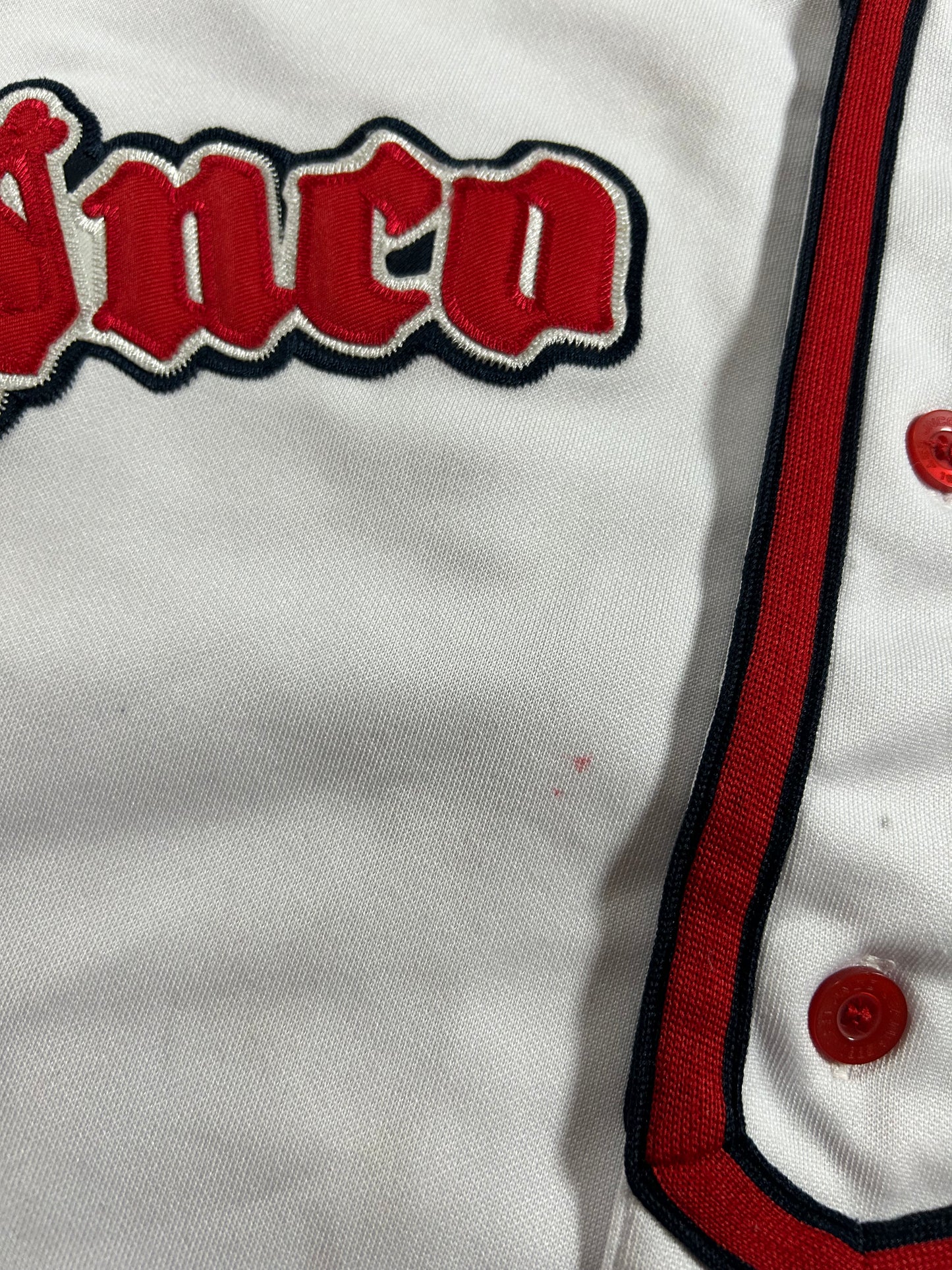 JNCO Sport Baseball Style Jersey JNCO Jeans Co. 2000s 19.25x25.5 Inches XS/Youth