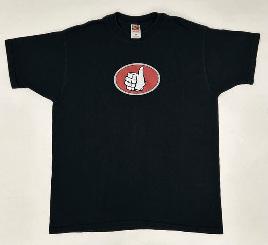 Vintage Barenaked Ladies Maroon Tour Thumbs Up Logo Music Band Tee XL 23.75x30.75 Inches