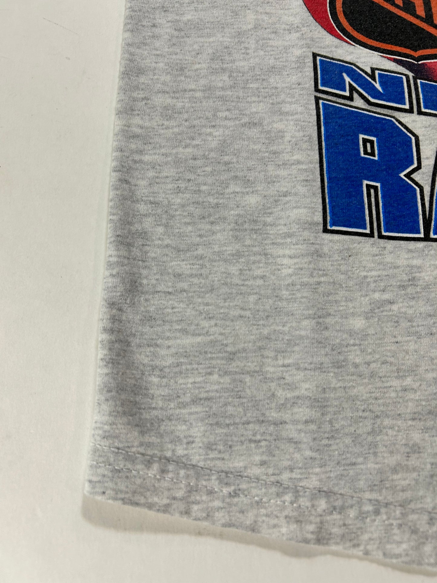 Vintage Starter New York Rangers 1994 NHL Stanley Cup Champions Tee Medium 19.75x27.5 Inches Gray