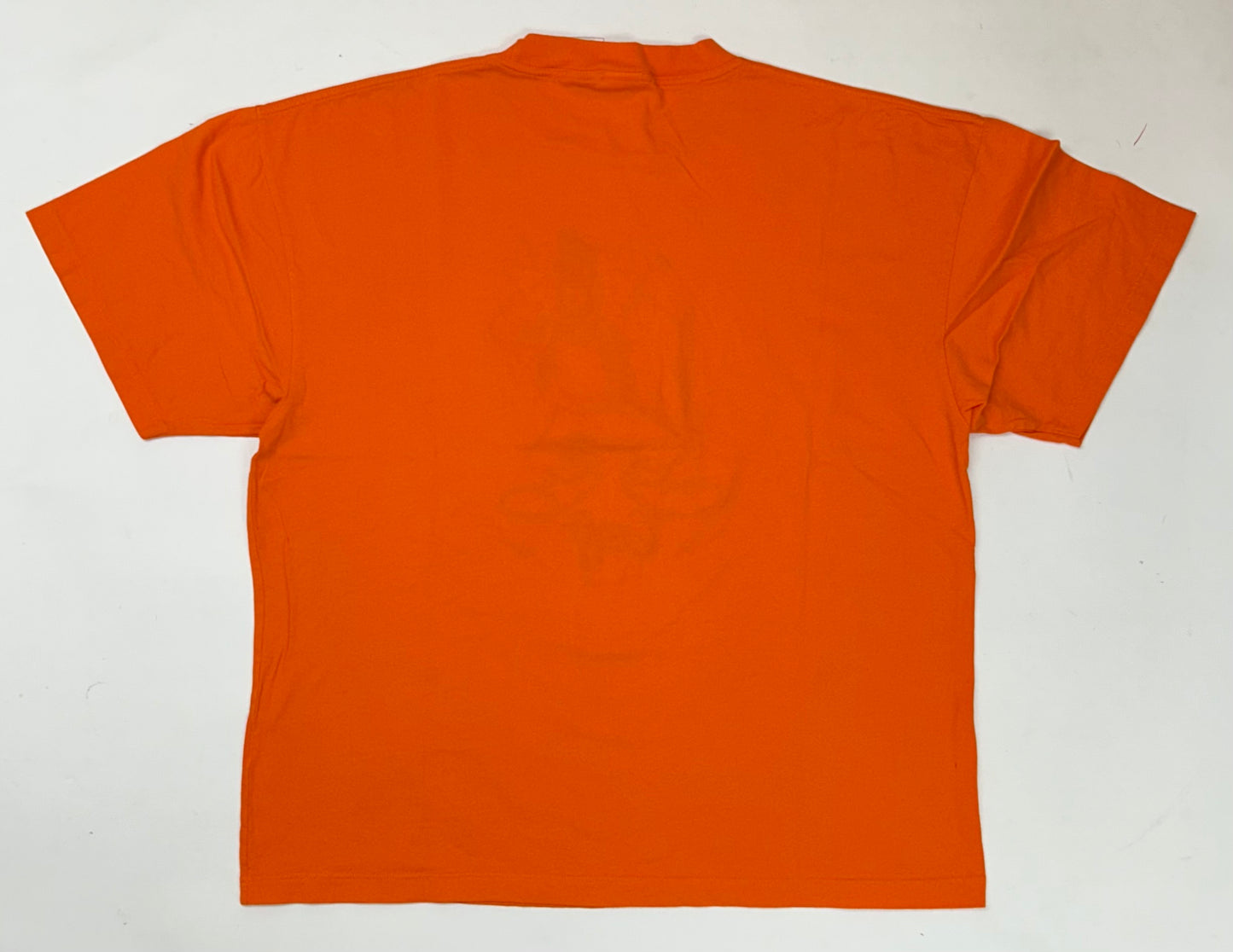 Vintage The Disney Store Goofy Disney Embroidered Logo Tee 2XL  26.25x30.75 Inches Orange
