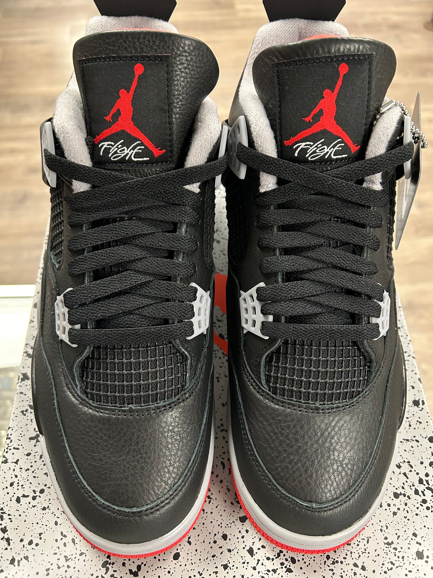 2024 Nike Air Jordan 4 Retro Bred Reimagined Size 10 FV5029 006 DS Brand New