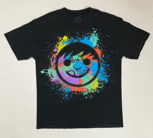 Vintage 00s NEFF Face Paint Splatter Tee Large 21.5x30 Inches