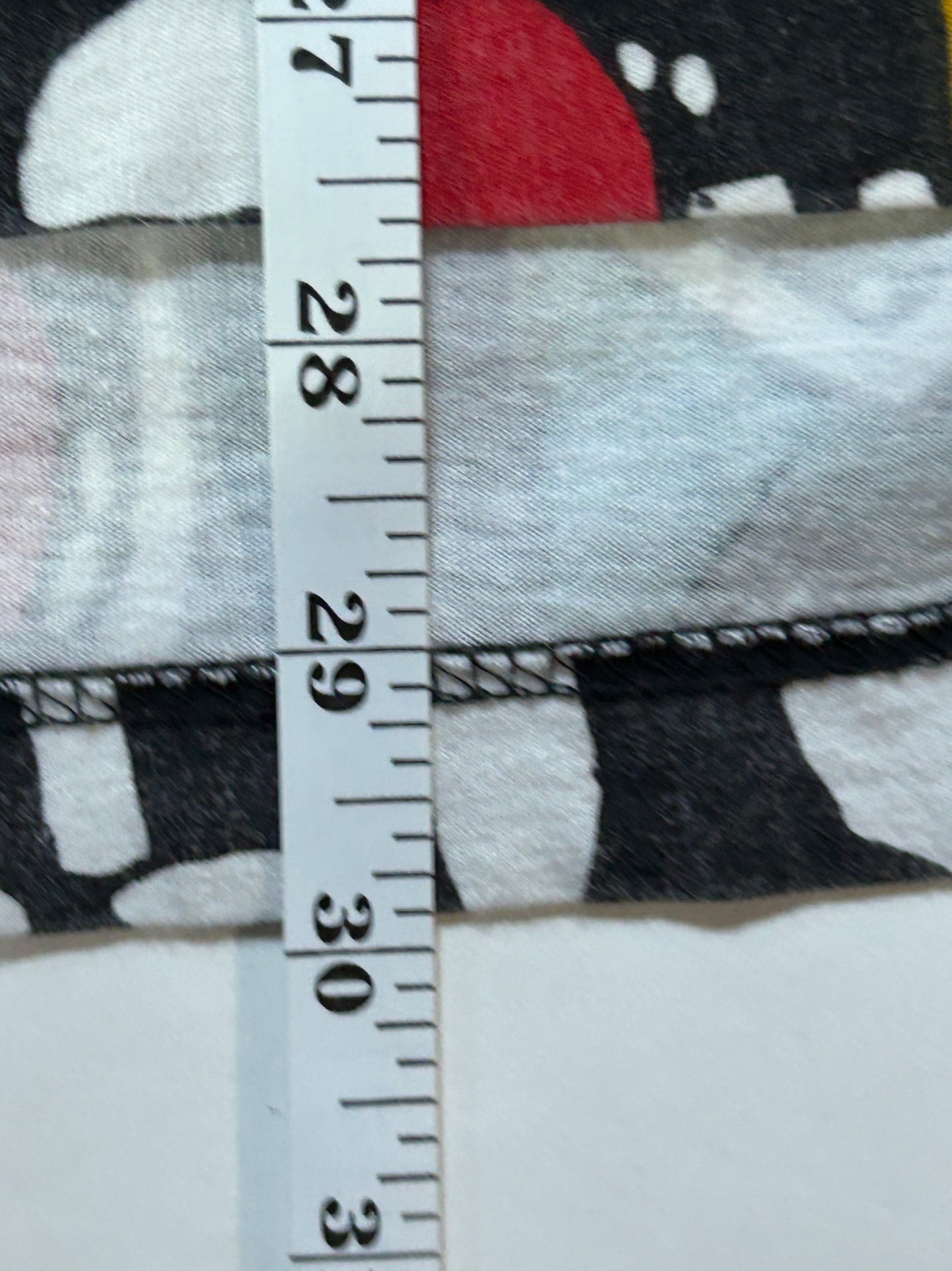 Vintage Nike Air Jordan AOP 1993 Tee Constructed Top Abstract Jordan 8 VIII XL 26.25x27.5/30 Inches