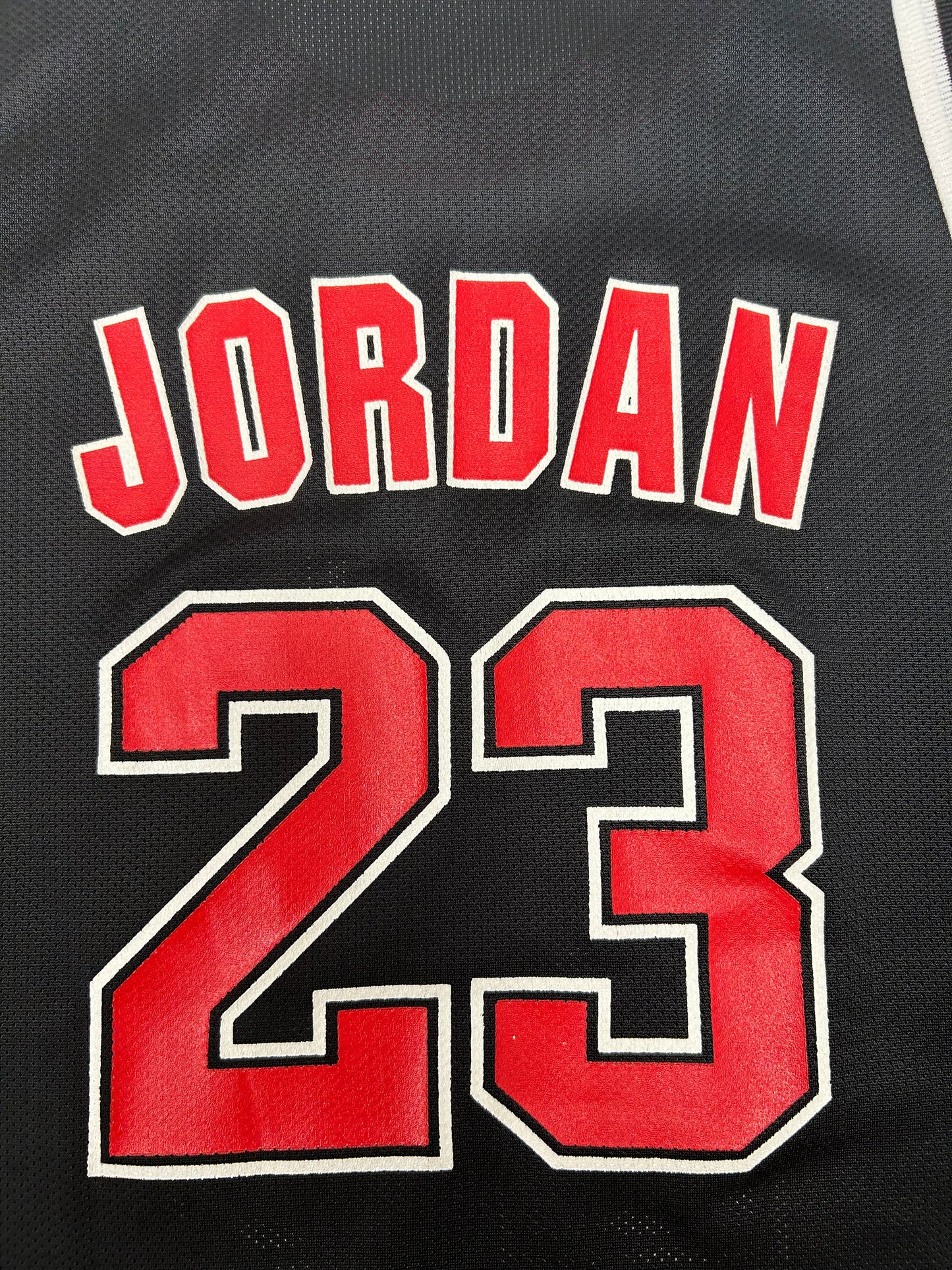 Vintage 90s Champion Michael Jordan Chicago Bulls #23 NBA Jersey Youth XL 18-20 20x27.75 Inches
