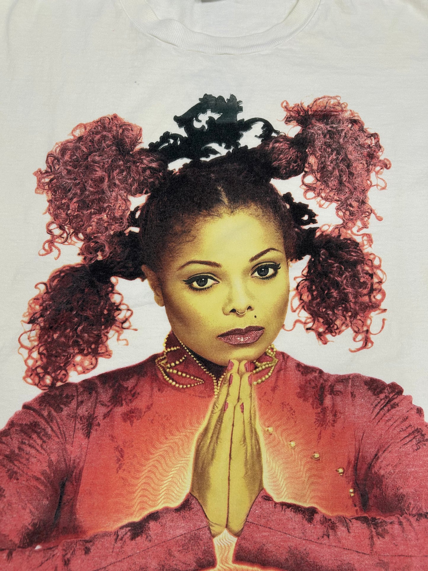 Vintage Janet Jackson The Velvet Rope Tour 1998 Music Tee XL Rare Back Graphic