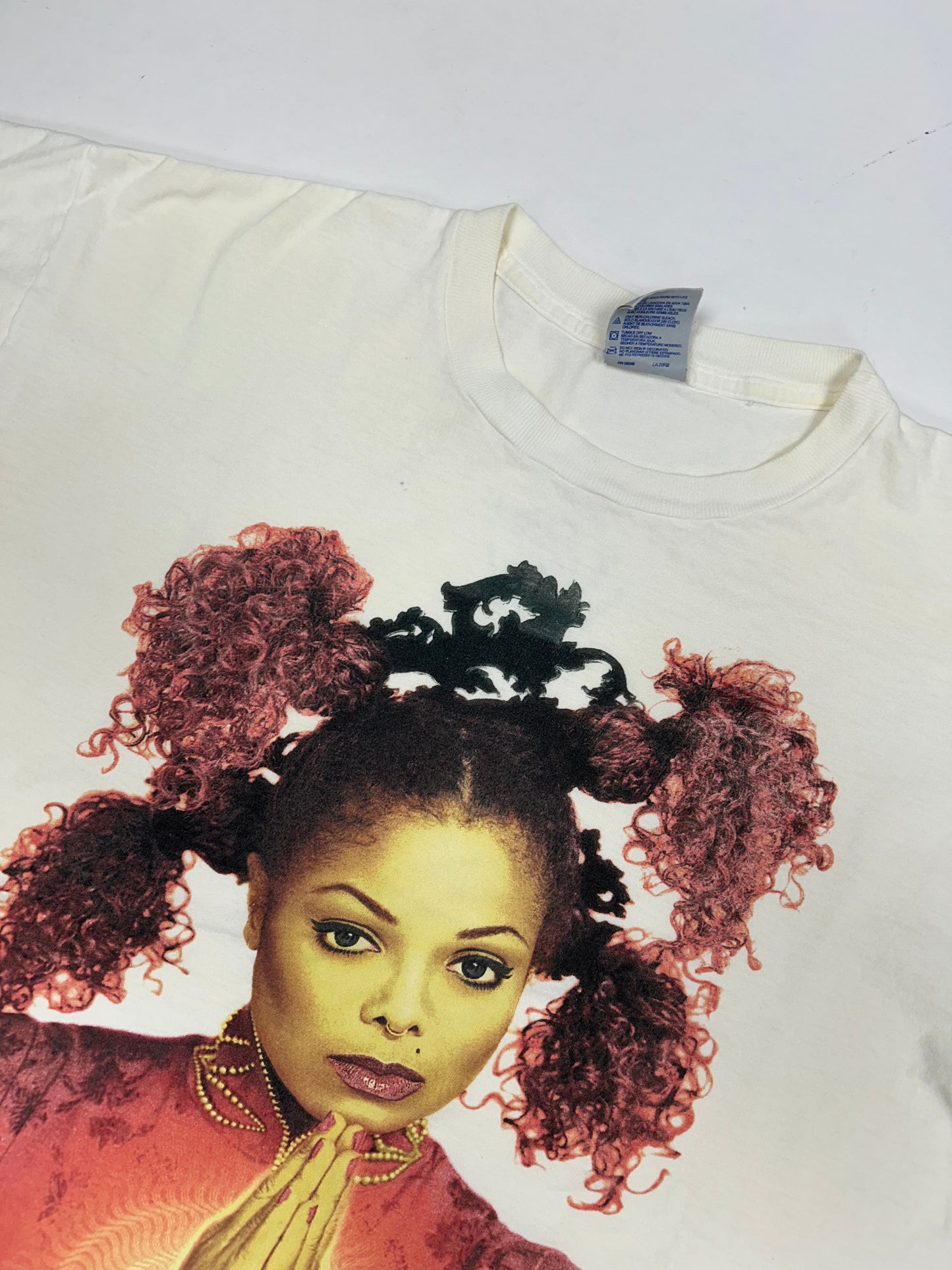 Vintage Janet Jackson The Velvet Rope Tour 1998 Music Tee XL Rare Back Graphic