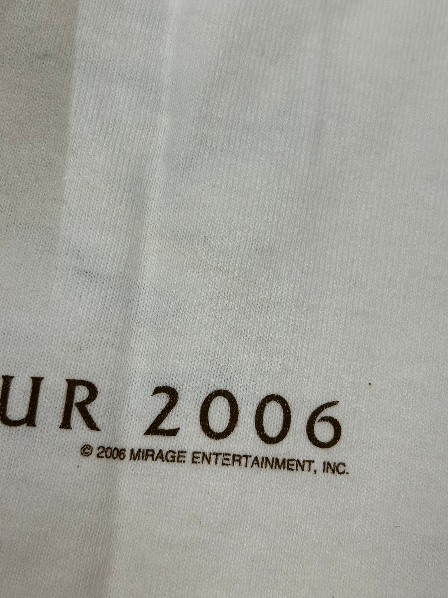 Vintage Mariah Carey Adventures Of Mimi Concert Tour Shirt 2006 Music Tee Small 18.25x28.5 Inches