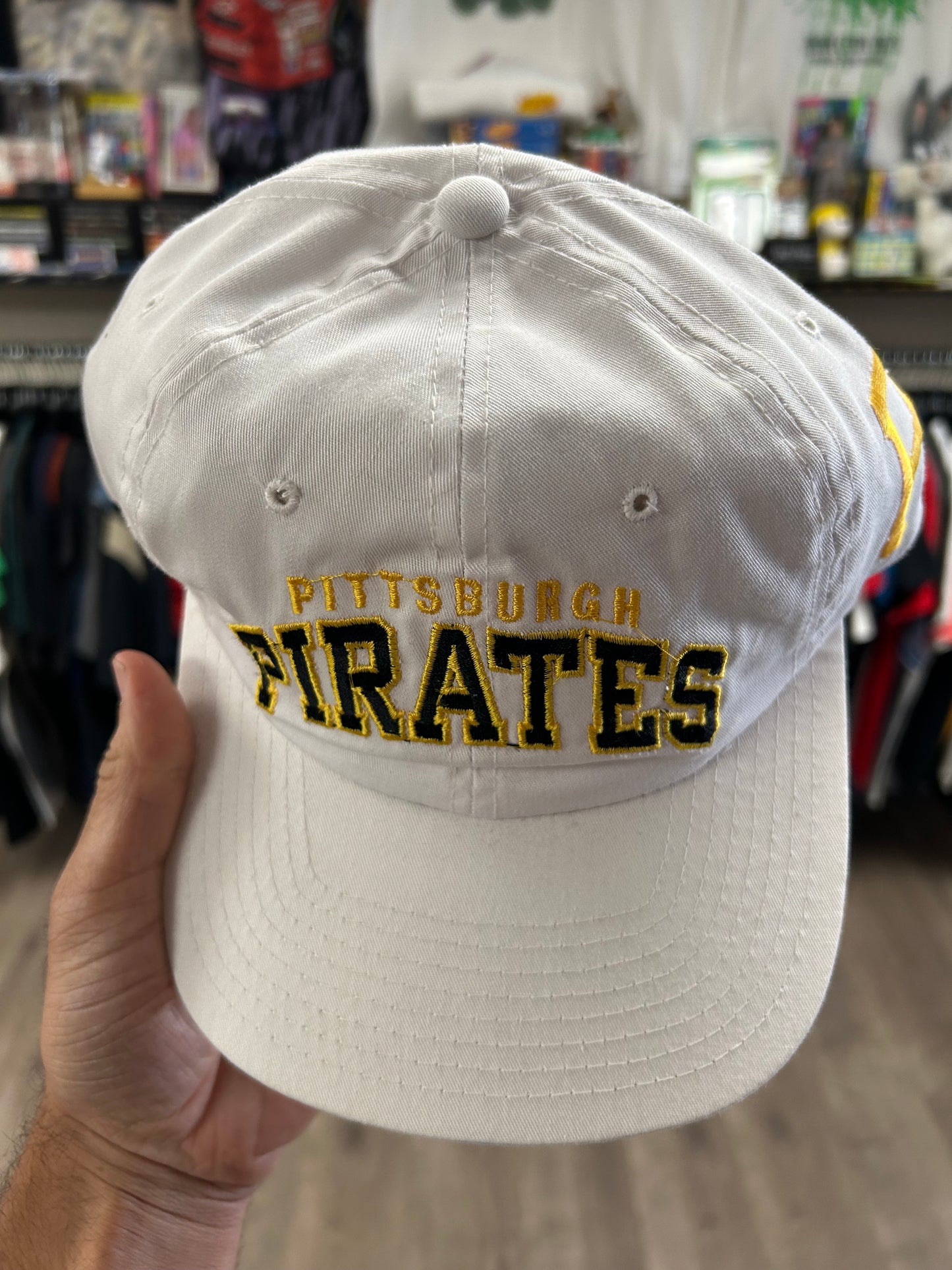 Vintage 90s Starter Pittsburgh Pirates MLB SnapBack Hat