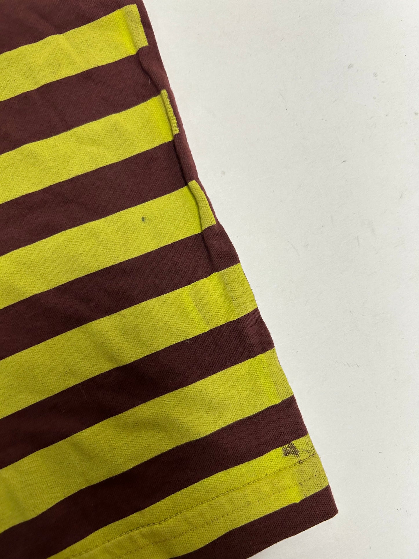 Vintage Globe Shoes Skateboarding Down Stripe Slim Fit Skate Tee New With Tag Tagged XL Can Fit Large Slimmer Style Fit 22.25x31.75 Inches