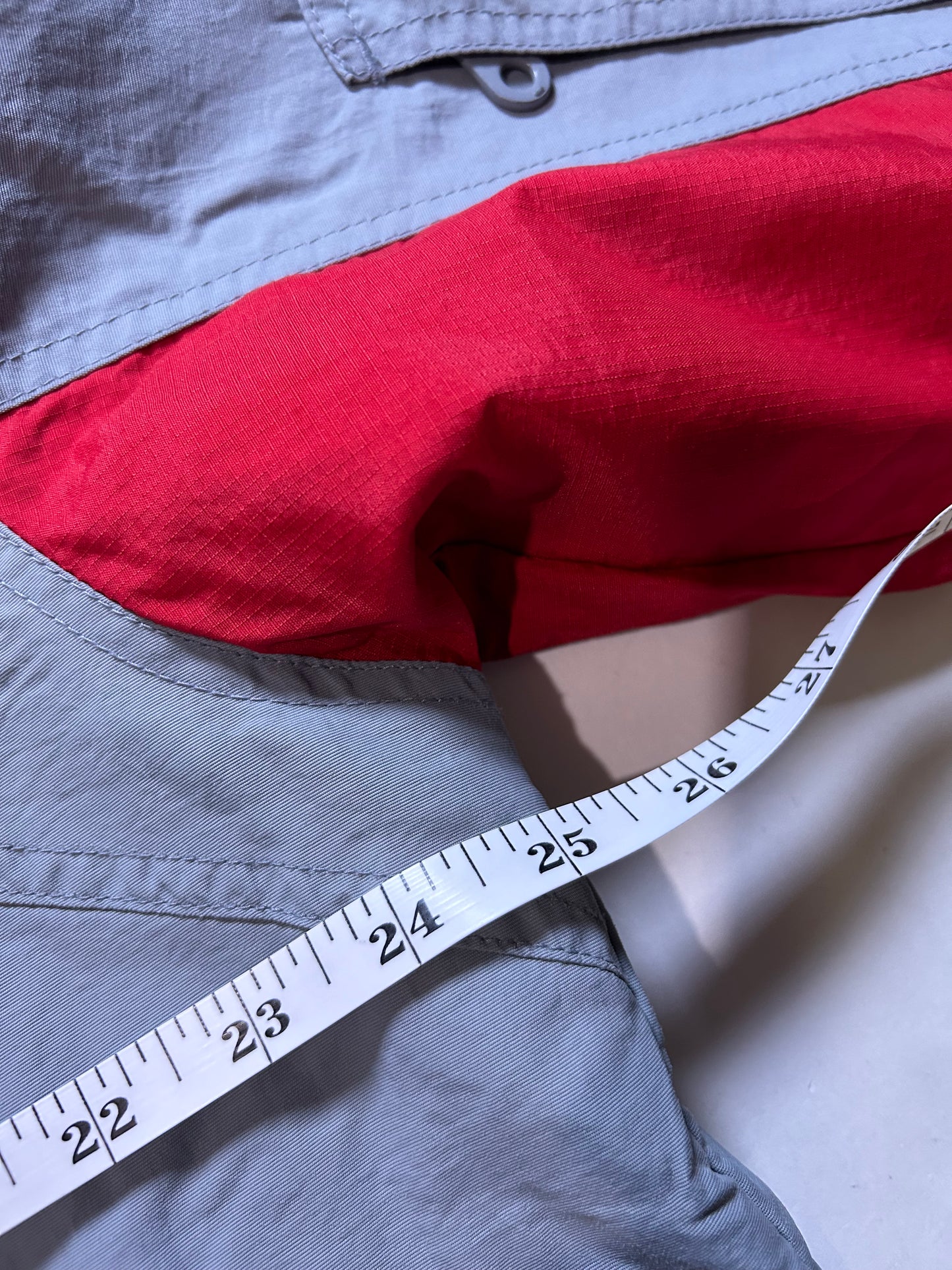 Vintage Mossimo Fleece Liner Zip Up Jacket Tagged Medium Can Fit Large 25x29.5/32 Inches