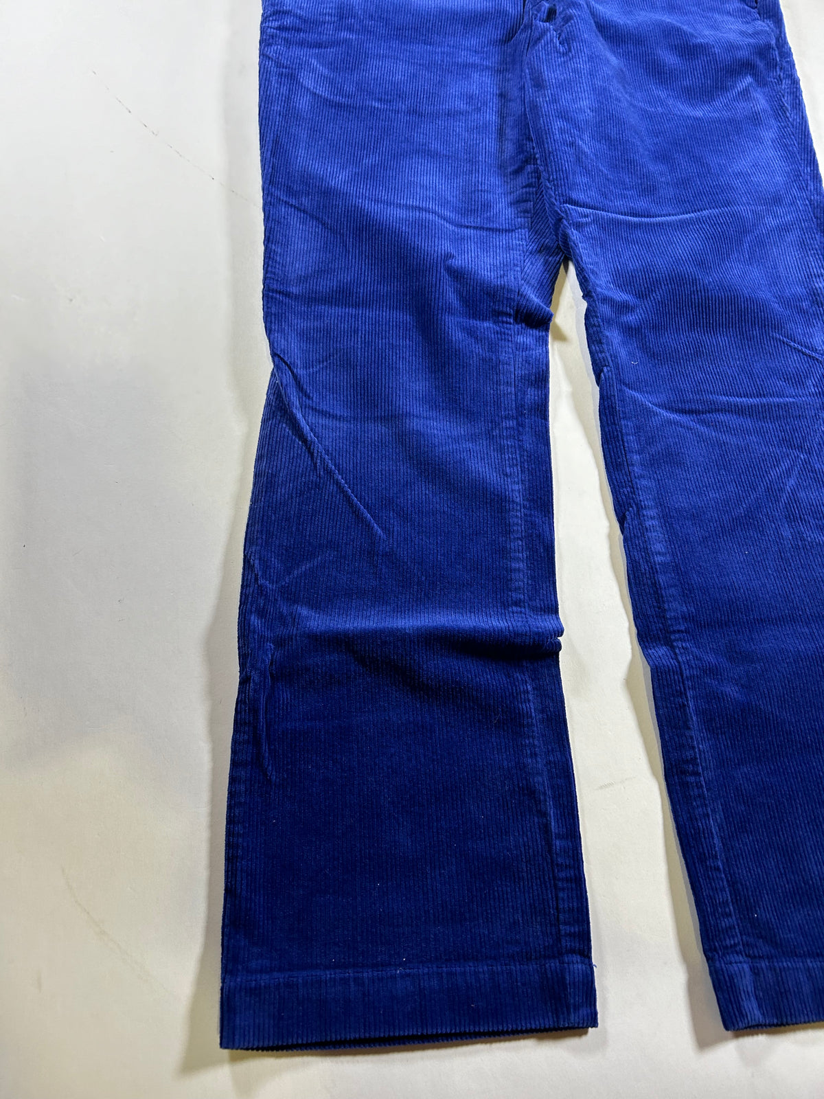 Vineyard Vines Corduroy Slim Stretch Breaker Pants 34x32 Royal Blue Preppy 2015 About 18x42 Inches