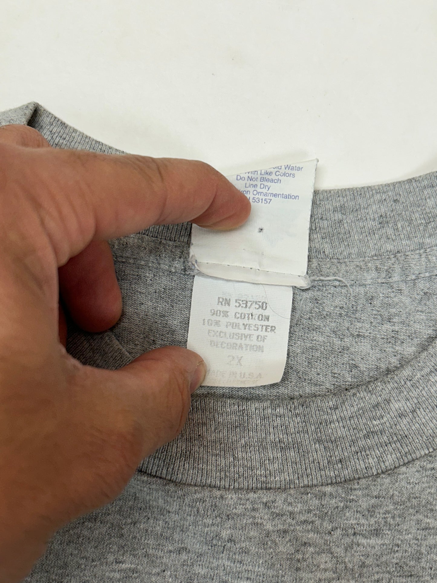 Vintage Majestic Buffalo Sabres Goathead Logo NHL Tee 2XL 26.5x29.75 Inches