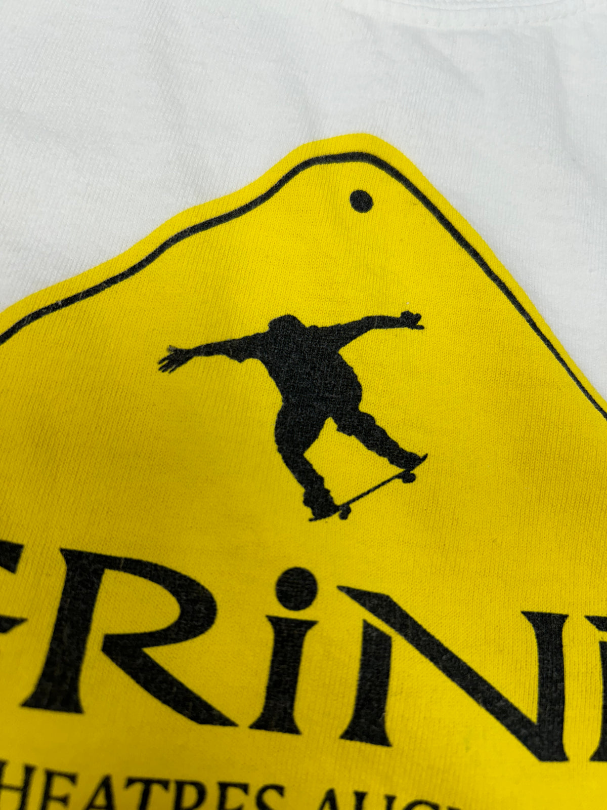 Vintage Grind 2003 Skateboarding Movie Promo Tee XL 23.75x30.75 Inches