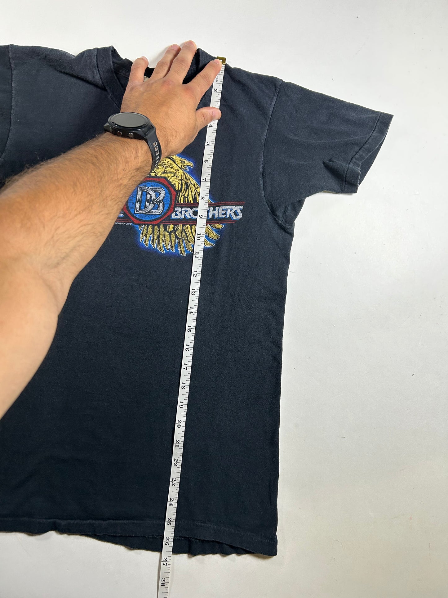Vintage The Doobie Brothers Farewell Tour 1982 T Shirt Single Stitch 17.5x26.5 Inches Small/XS Fit