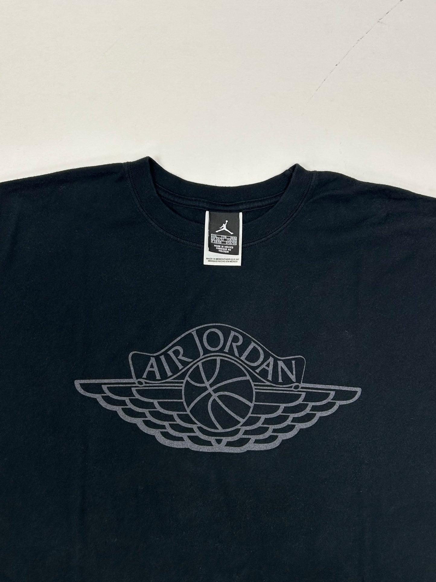 Nike Air Jordan 1 Banned Imagine If… Wings Logo Tee 2011 2XL 26x32.5 Inches