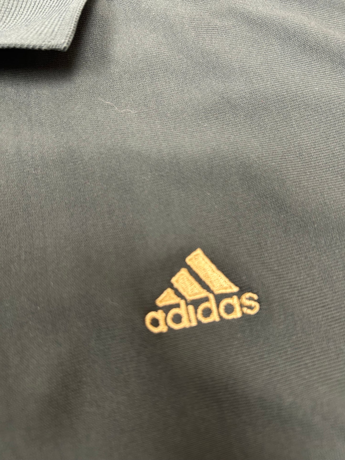 Vintage Adidas Roland Garros Paris Medium 21.75x30.25 Tennis Polo Shirt