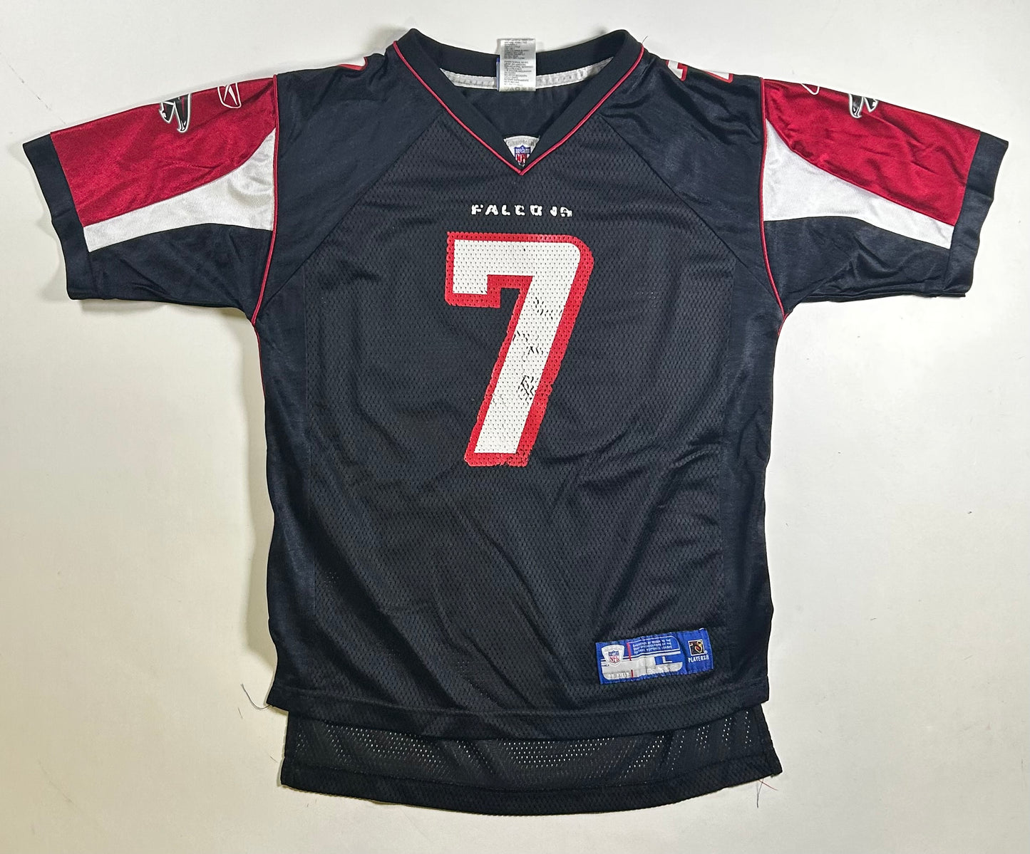 Vintage Reebok On Field Atlanta Falcons Michael Vick #7 Jersey Youth Large 19.5x25.5/27.5 Inches Worn