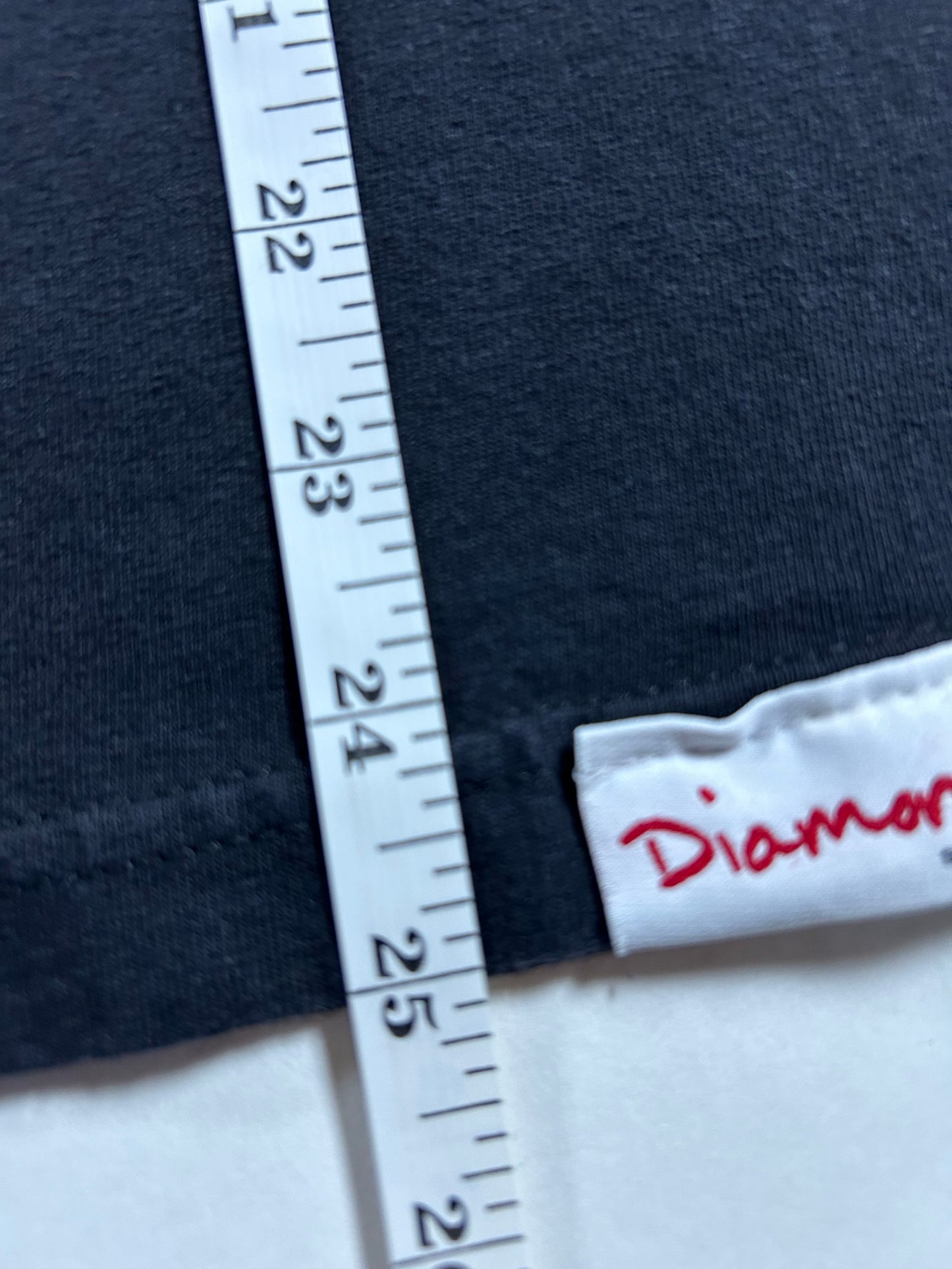 Diamond Supply Co. Jeweler Rock Made In USA Mens Black T Shirt Size Small 17.75x25 Inches