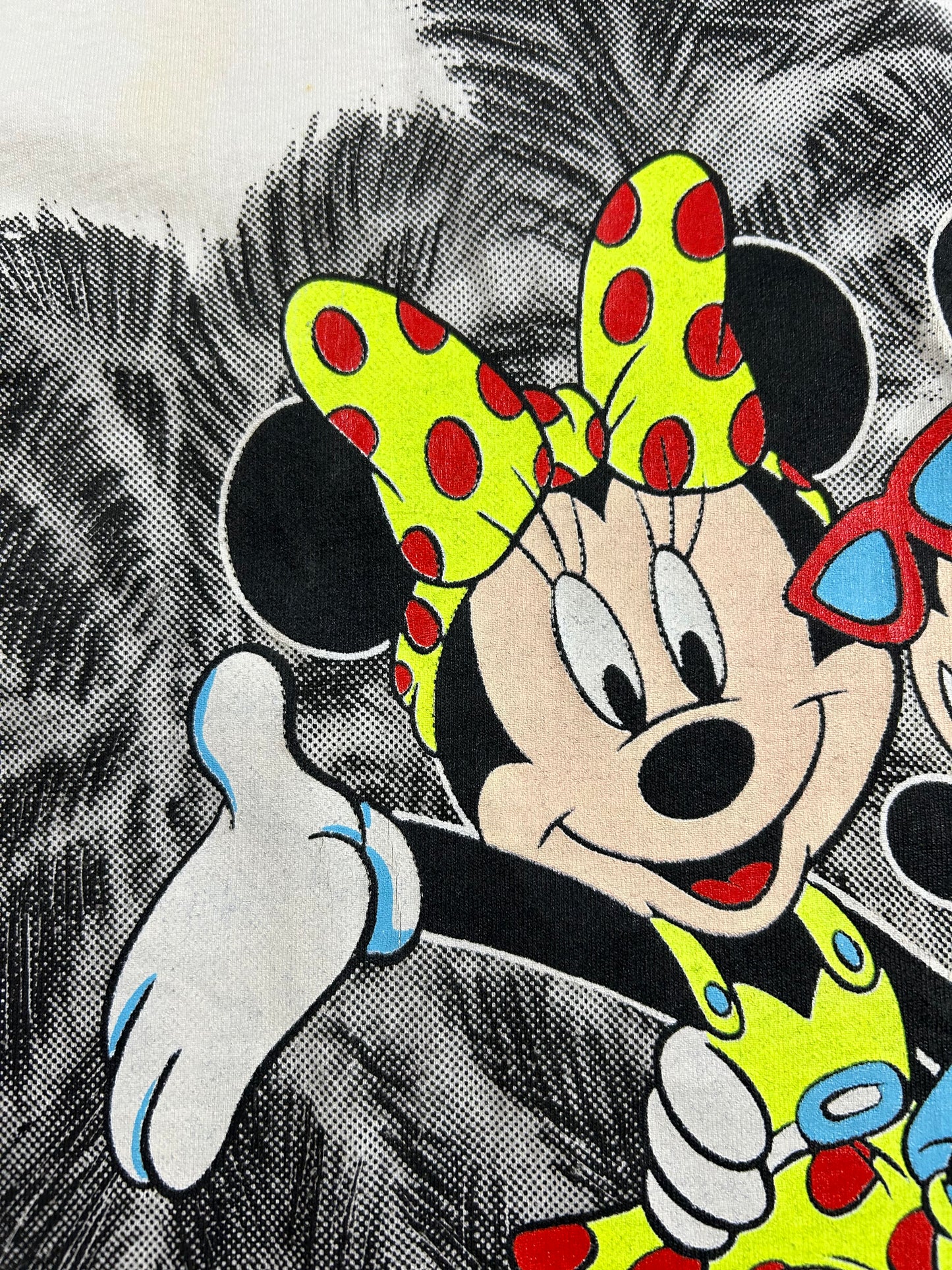 Vintage Sherry’s Best Disney Mickey & Minnie Mouse Tee Brand New With Tags Has Stains As Is XL/L Fit 22.75x32.5 Inches