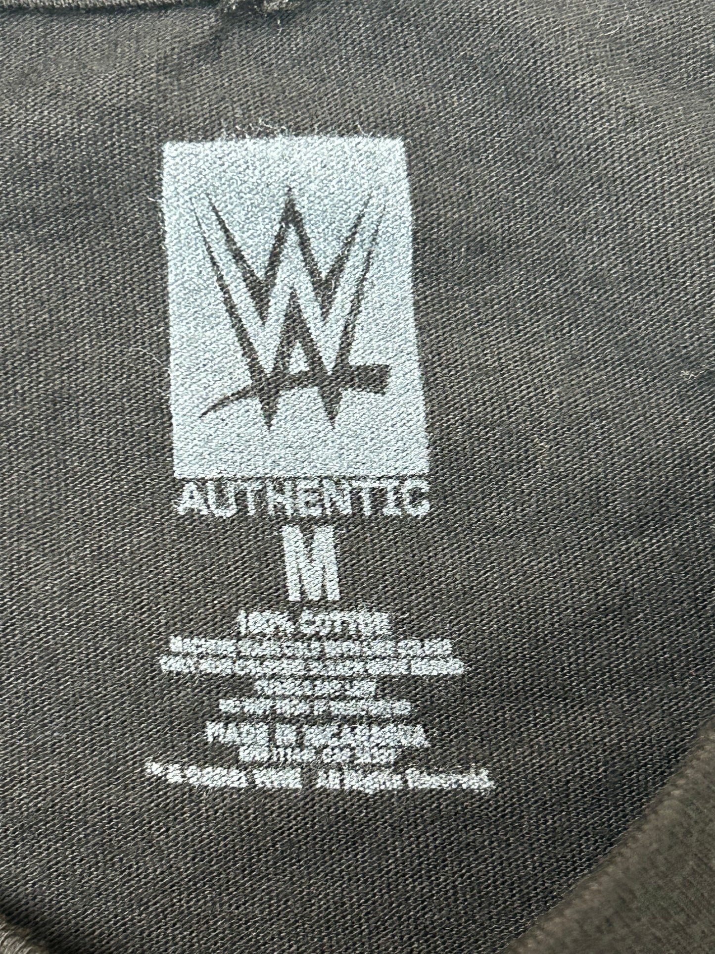 2022 WWE I Was There Wrestling Tee Medium/Small Fit 19x28.5 Inches