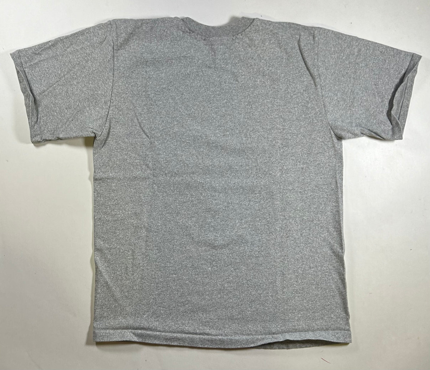 Vintage The Citadel Baseball Logo College Tee Heather Gray USA Made The Cotton Exchange Shirt Large 21.5x28.5 Inches