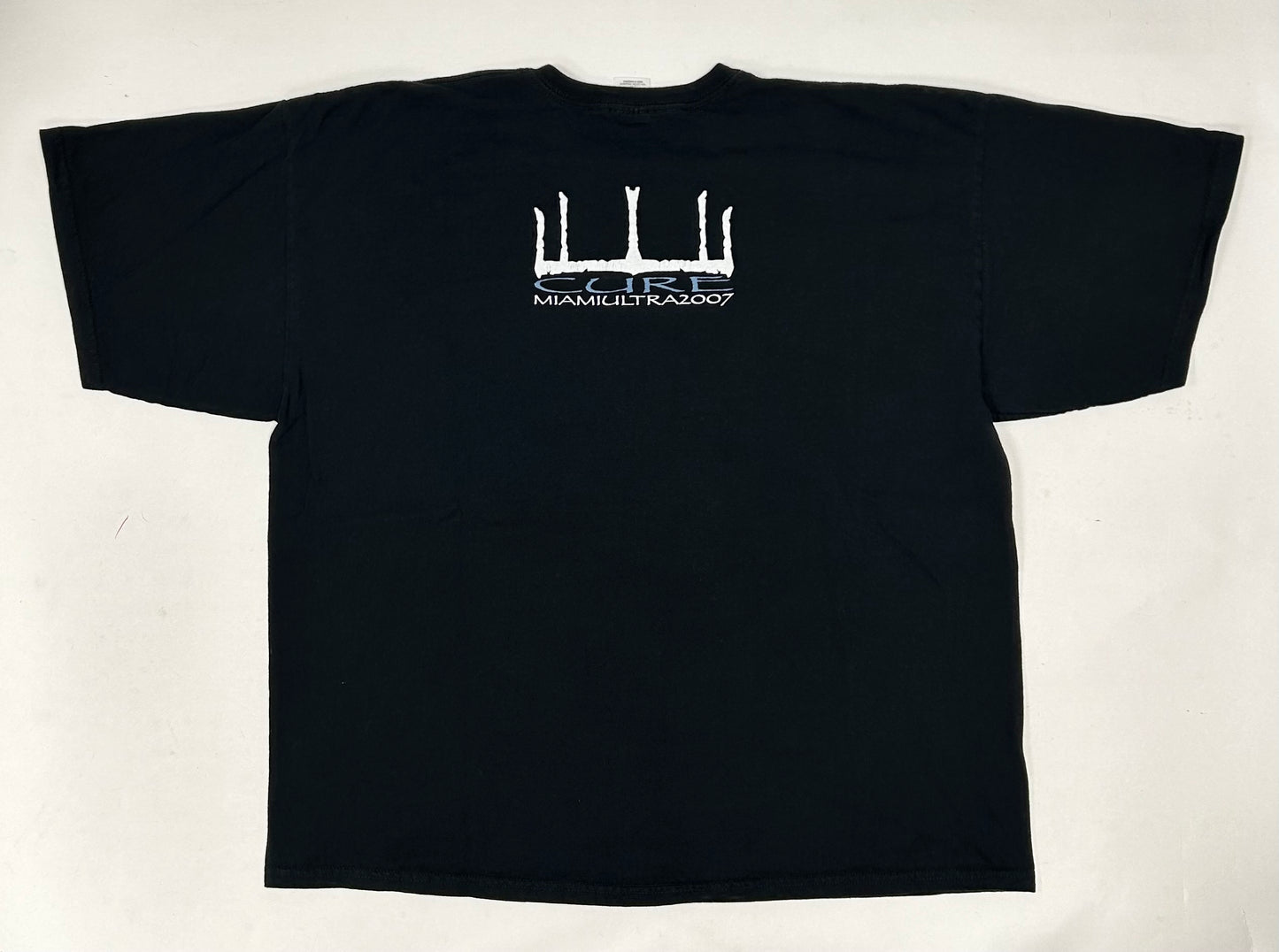 Vintage Miami Ultra 2007 Cure The Cure Band Festival Music Shirt 2XL 26.25x29.75 Inches